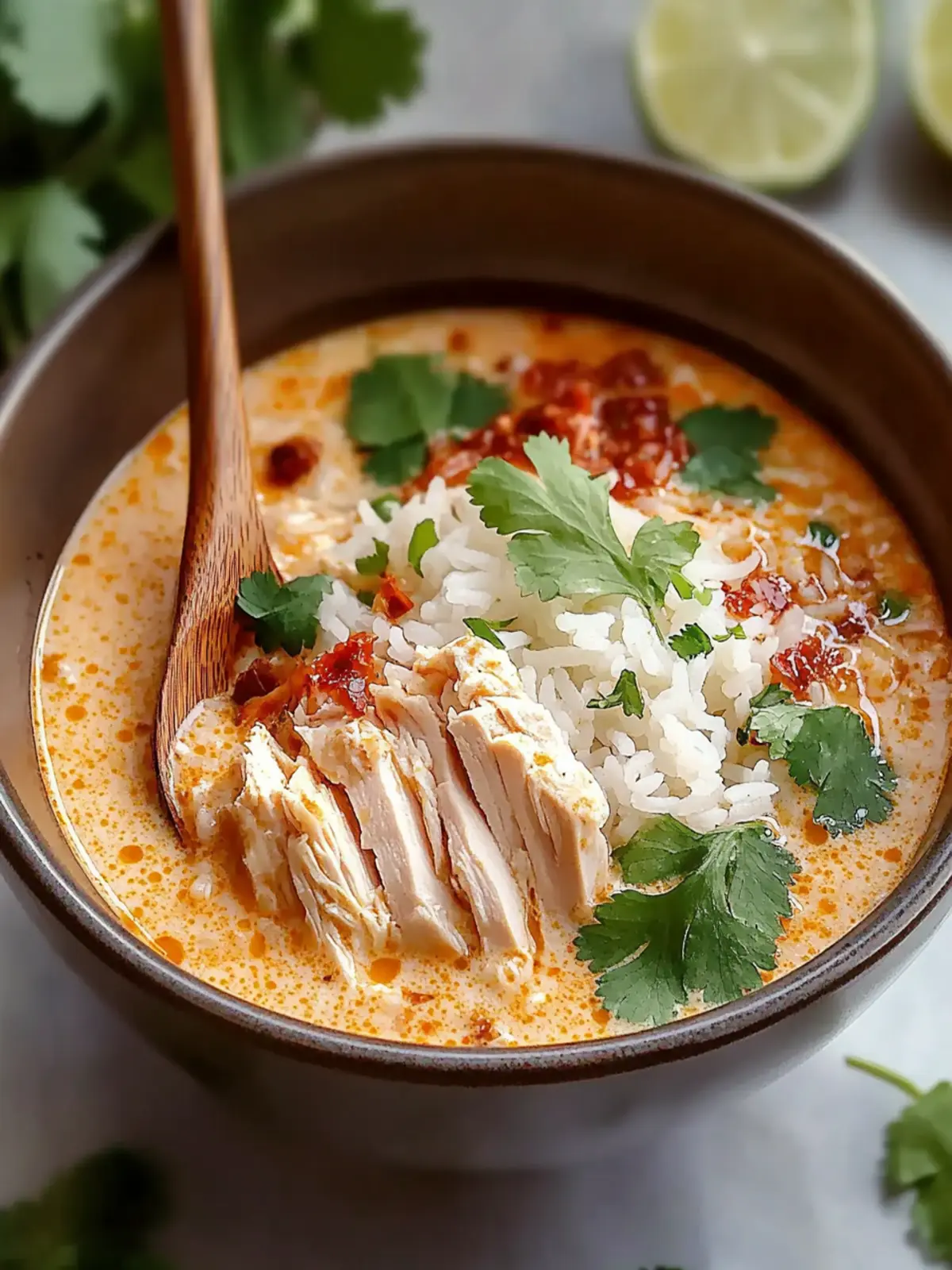 Coconut Chicken Brothy Rice: Comfort in Every Savory Bite 2 Coconut Chicken Brothy Rice