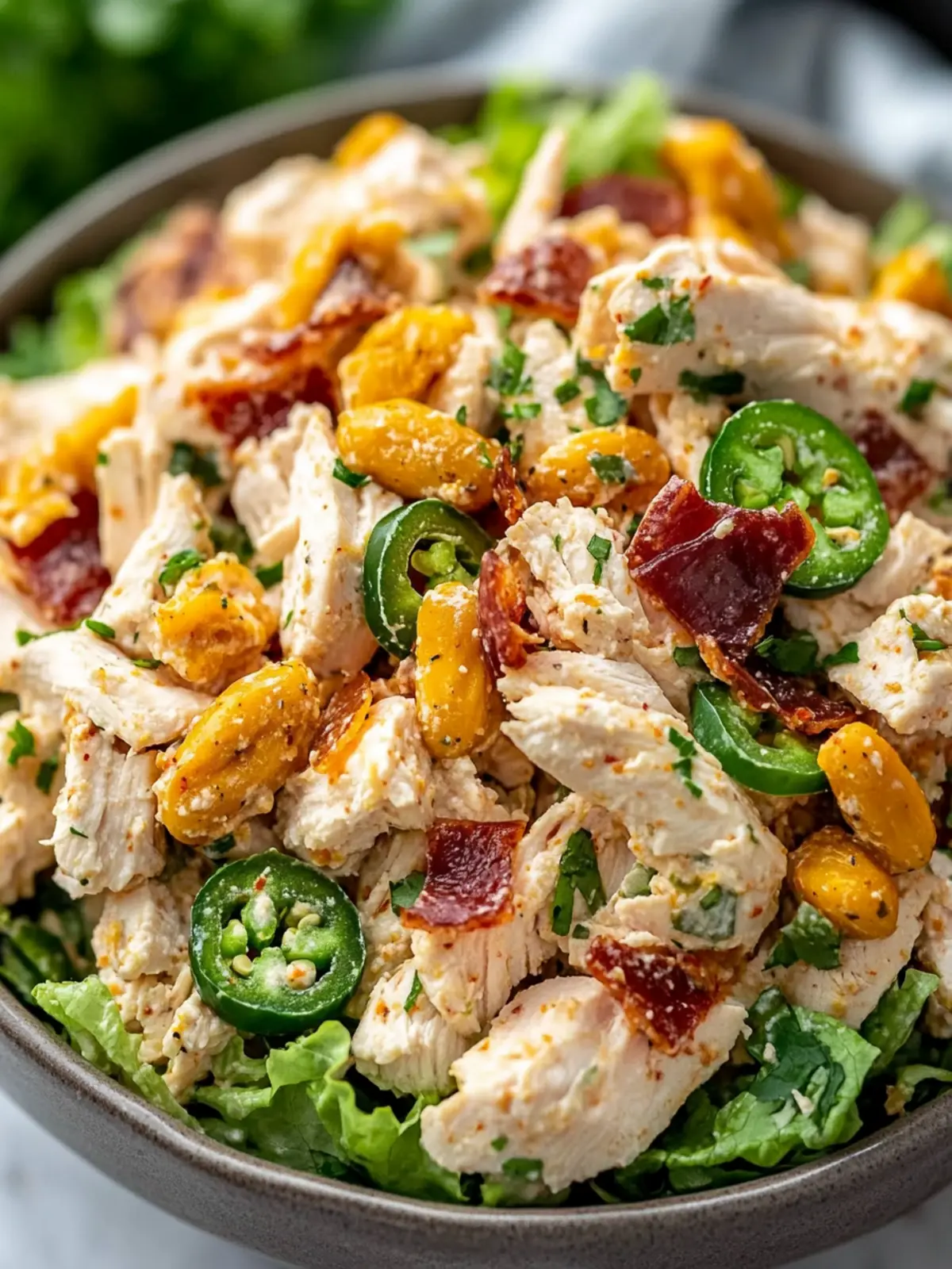 Jalapeno Popper Keto Chicken Salad: Spice Up Your Meal Prep 2 Jalapeno Popper Keto Chicken Salad