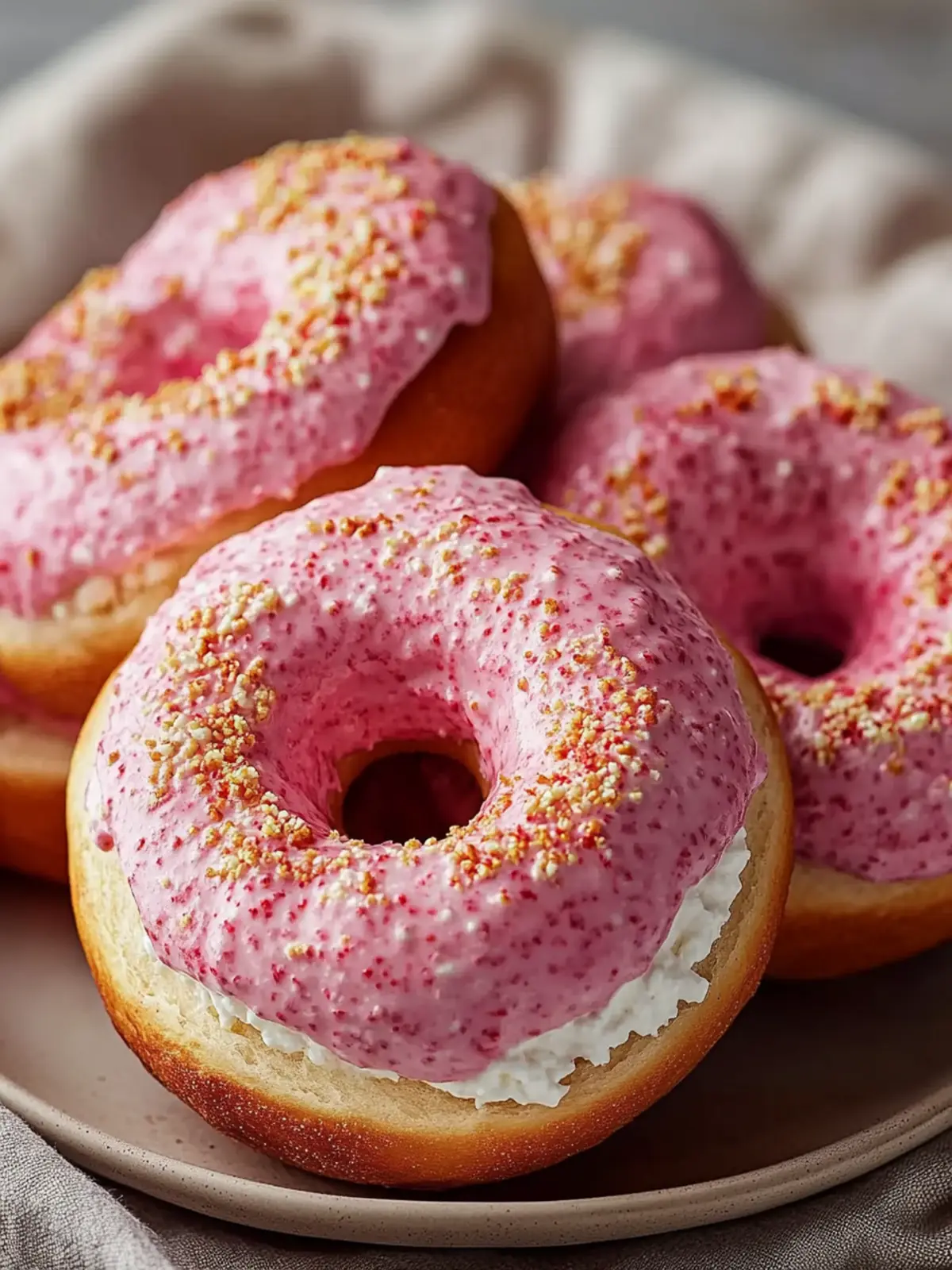 Strawberry Cottage Cheese Bagels: Your Quick High-Protein Treat 5 Strawberry Cottage Cheese Bagels