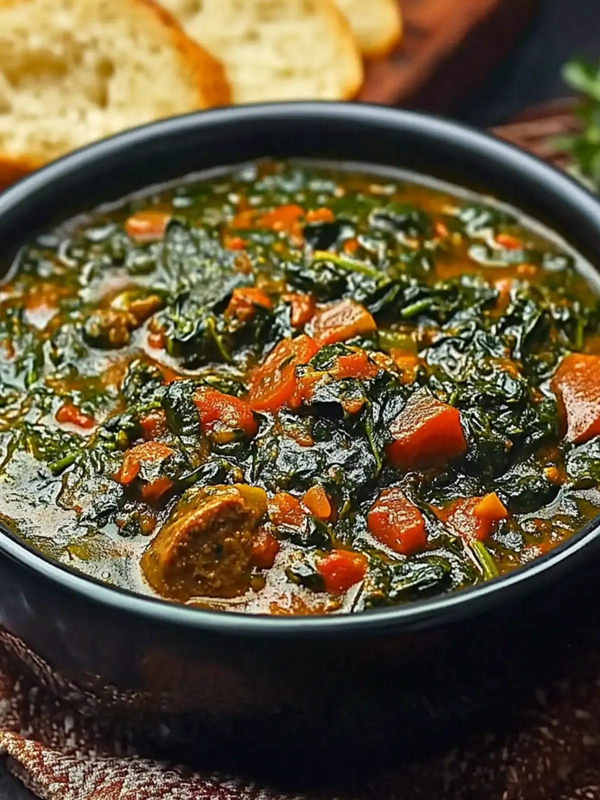 Savory Ghanaian Spinach Stew Recipe for Cozy Family Nights 4 Savory Ghanaian Spinach Stew Recipe