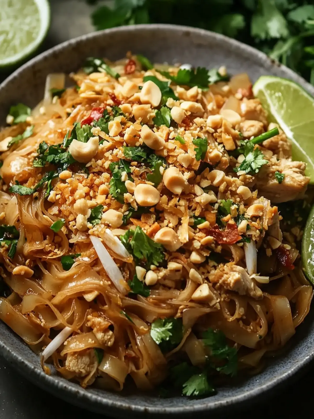 Easy Chicken Pad Thai: Your Quick Fix for Takeout Cravings 3 Chicken Pad Thai