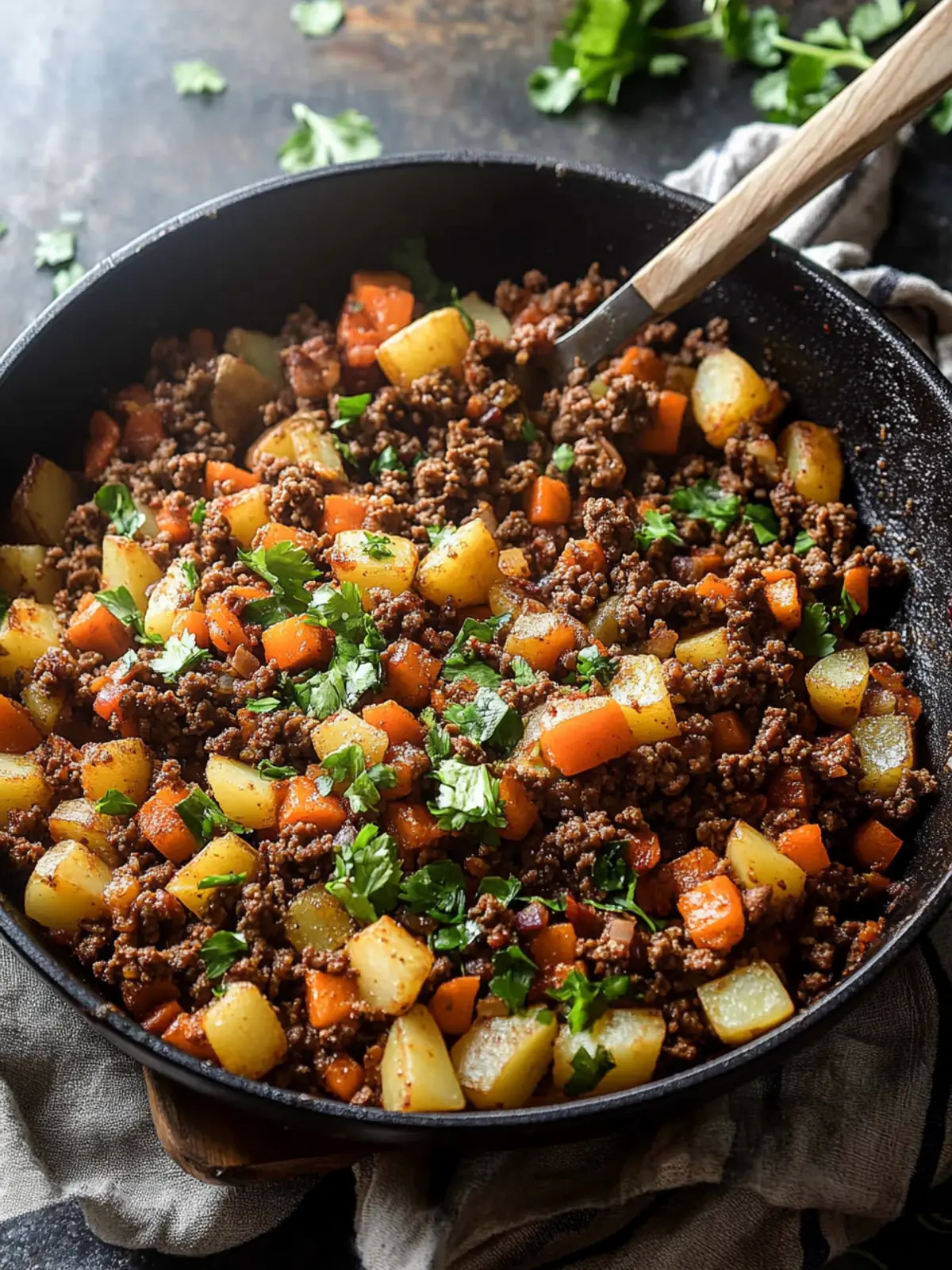 Savory Ground Beef Potato Hash: Your Quick Comfort Food Fix 3 Ground Beef Potato Hash