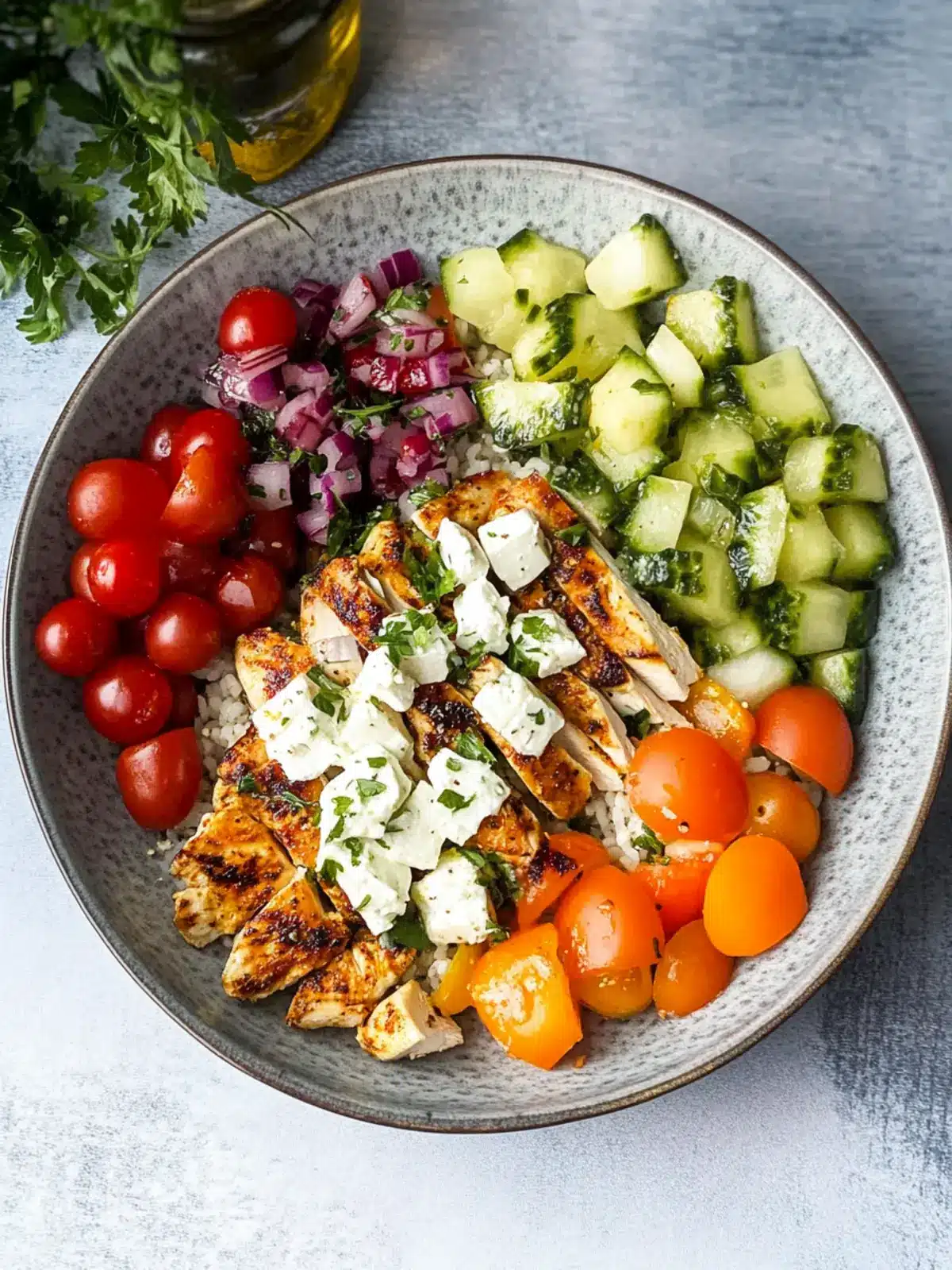 Delicious Greek Chicken Bowl Recipe for Easy Healthy Meals 5 Greek Chicken Bowl Recipe
