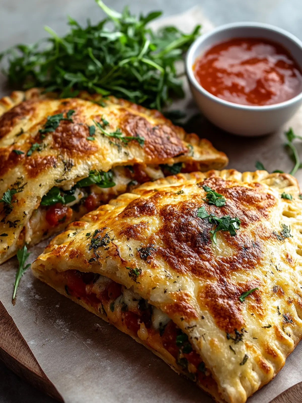 Delicious High-Protein Keto Calzone in Just 20 Minutes! 5 High-Protein Keto Calzone