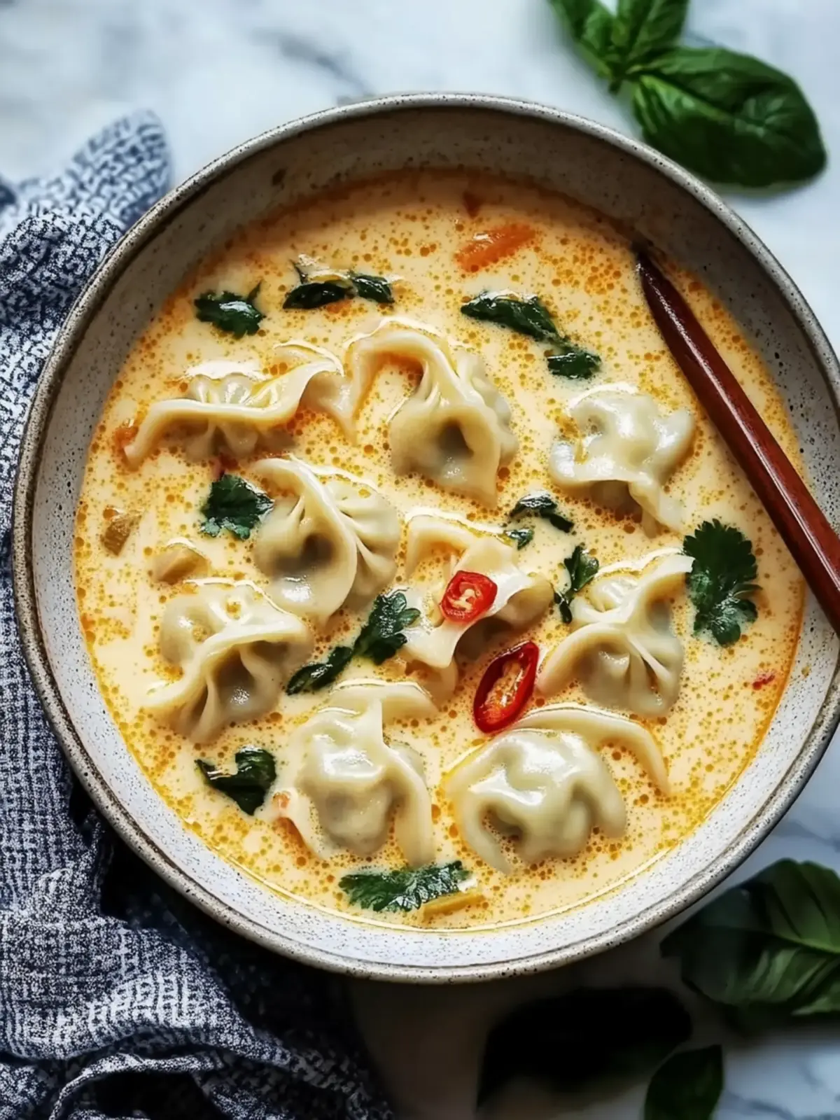 Creamy Thai Dumpling Soup: Your New Favorite Cozy Spoonful 4 Creamy Thai Dumpling Soup