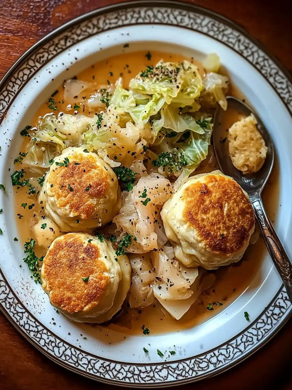 German Cabbage and Dumplings - Cozy Comfort in Every Bite 3 German Cabbage and Dumplings