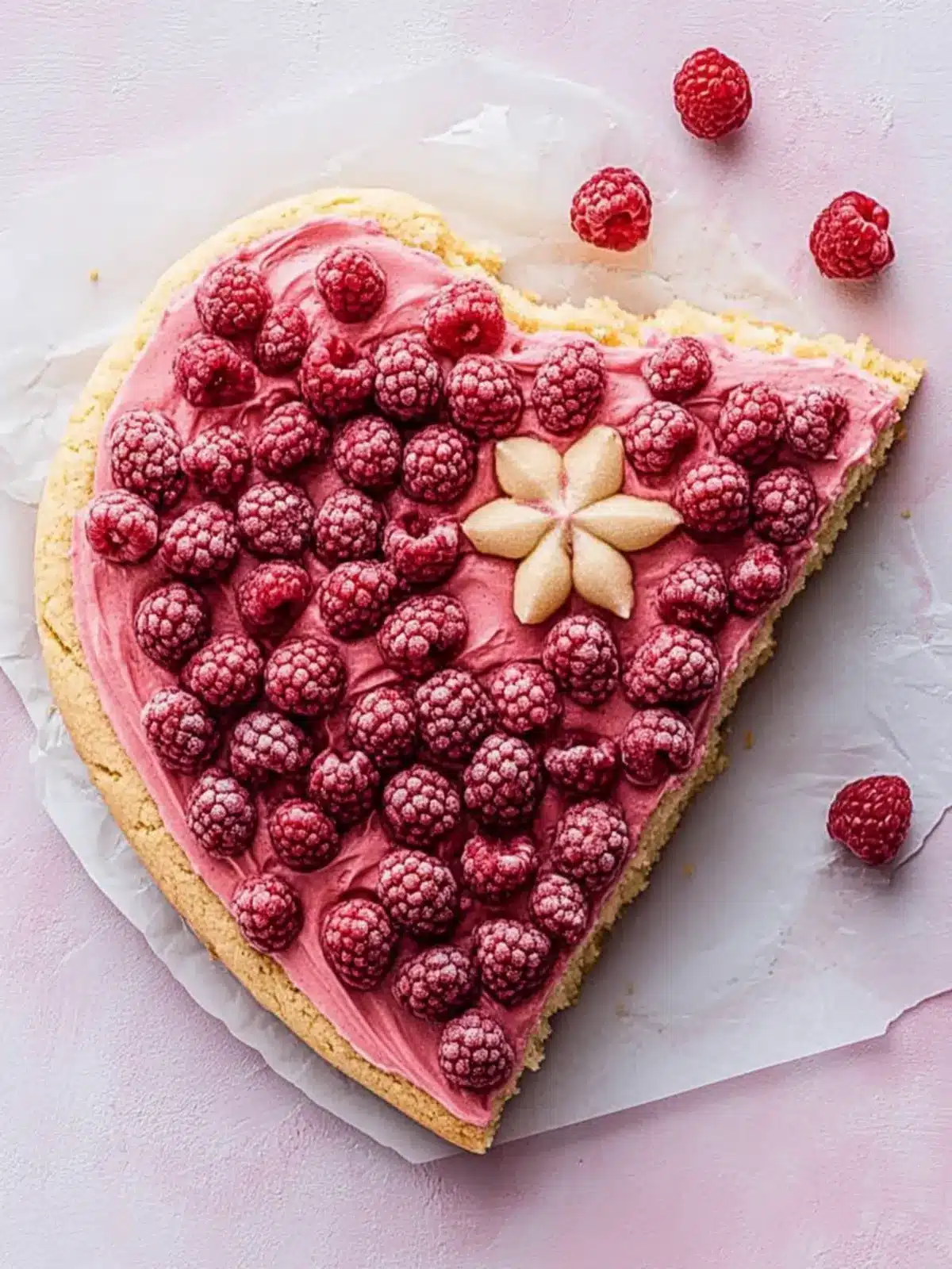 Delightful Sugar Cookie Cake with Raspberry Buttercream Bliss 4 Sugar Cookie Cake with Raspberry Buttercream