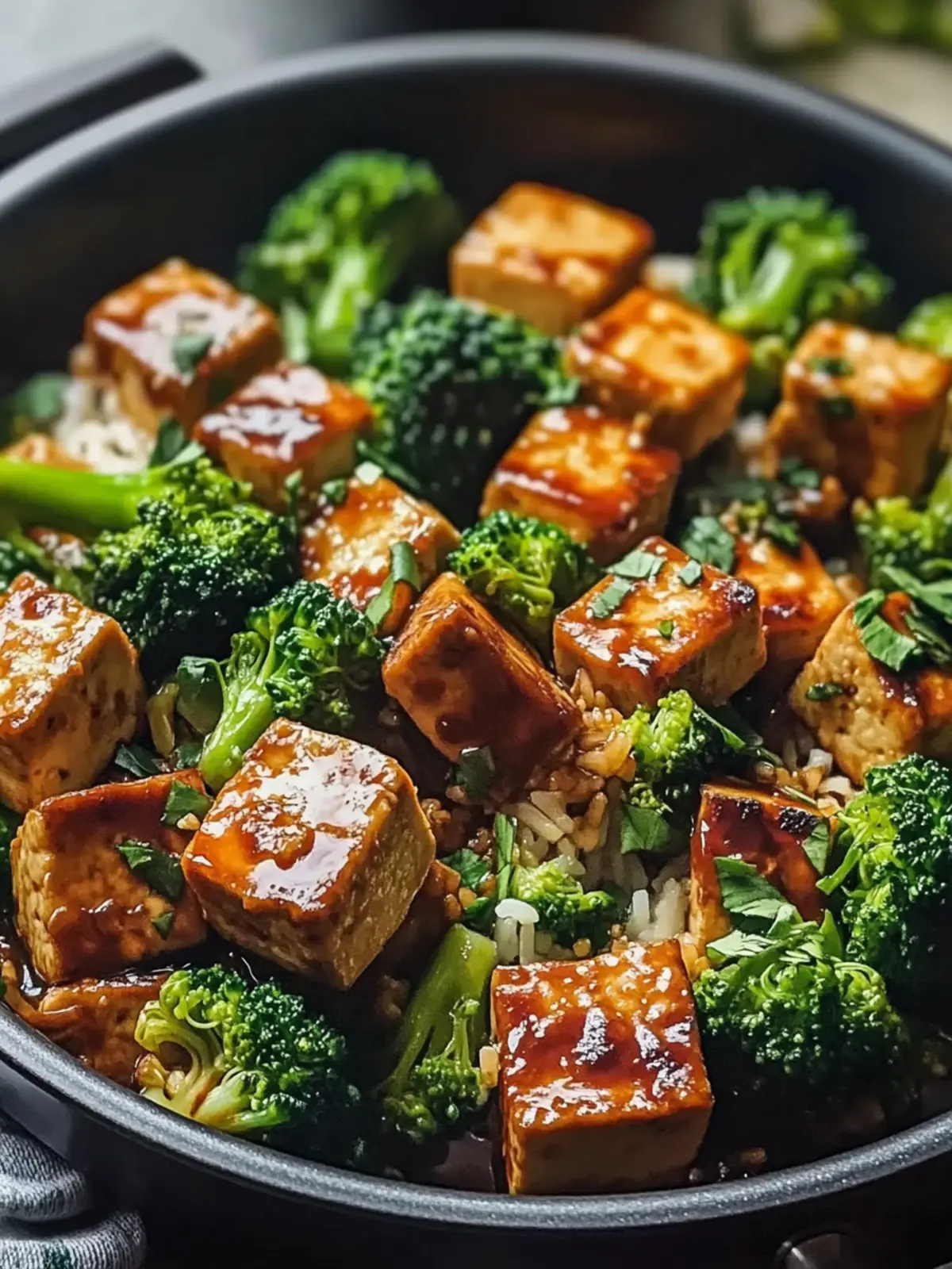 One-Pan Tofu and Broccoli: Quick, Crispy, and Full of Flavor 3 One-Pan Tofu and Broccoli