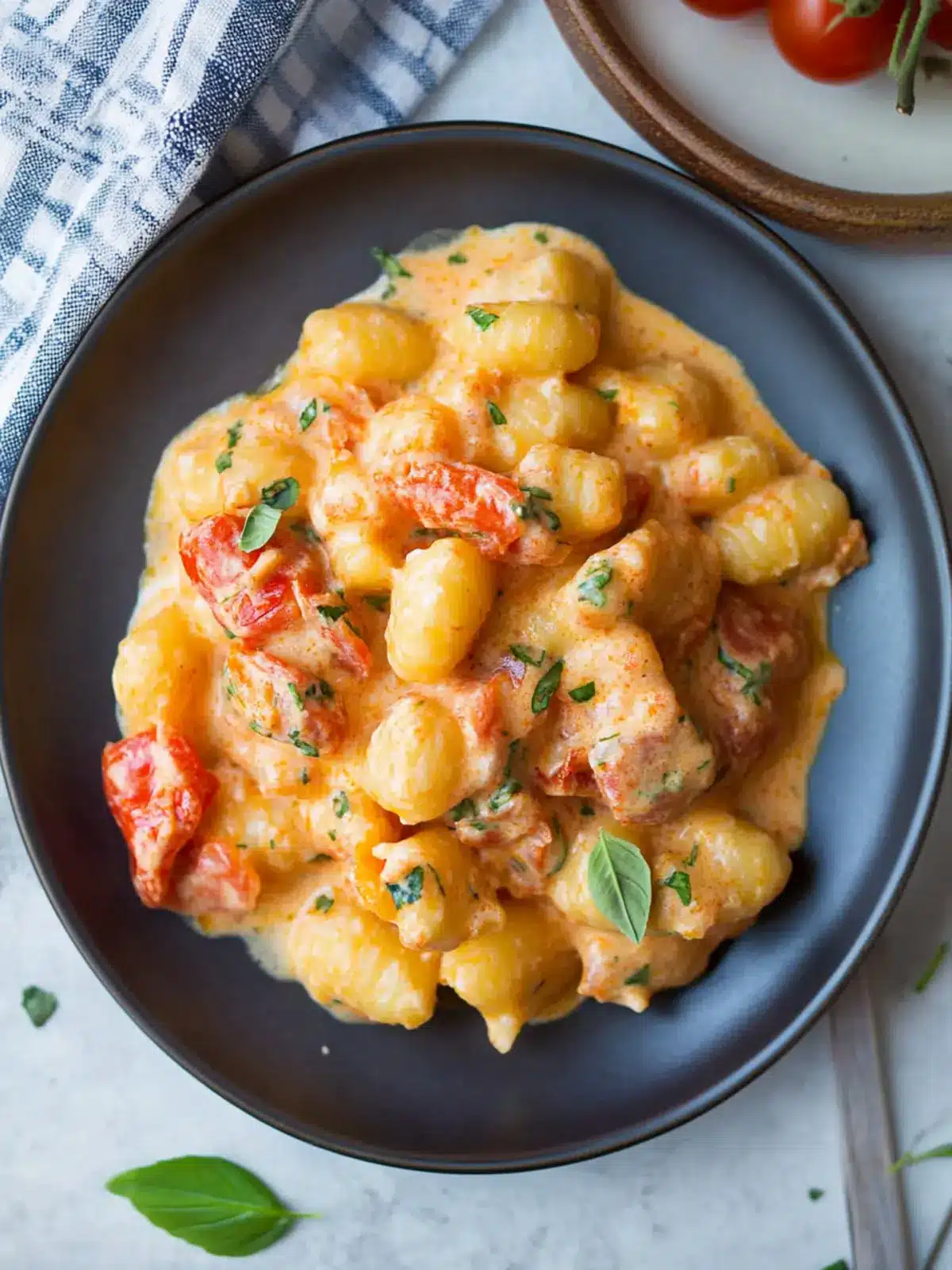 Indulge in Creamy Lobster Gnocchi with Tomato Cream Sauce 3 Creamy Lobster Gnocchi with Tomato Cream Sauce