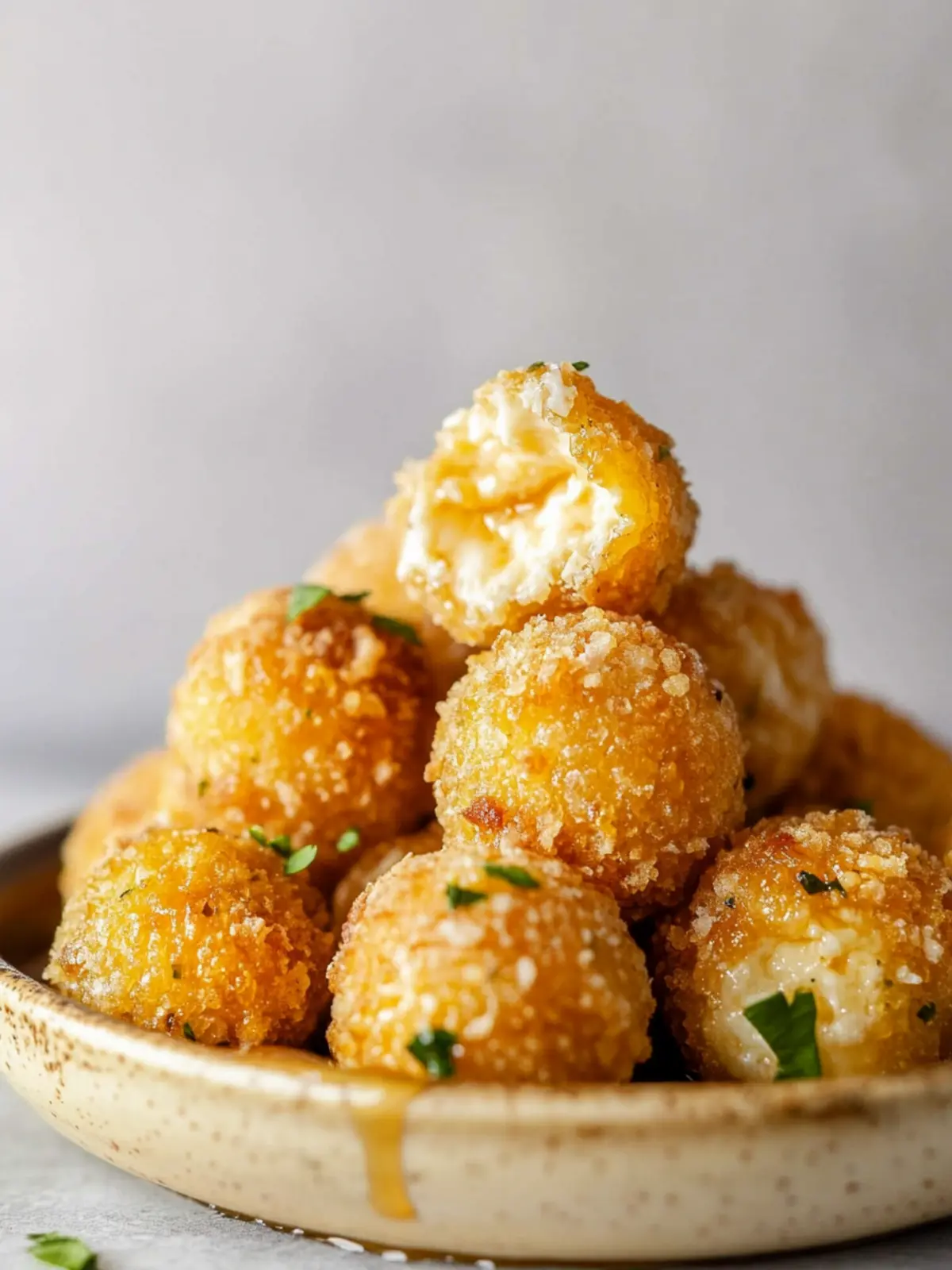 Crispy Air Fryer Goat Cheese Balls with Hot Honey Delight 3 Air Fryer Goat Cheese Balls with Hot Honey