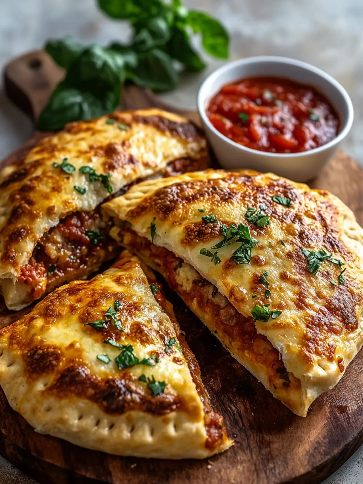 Delicious High-Protein Keto Calzone in Just 20 Minutes! 3 High-Protein Keto Calzone