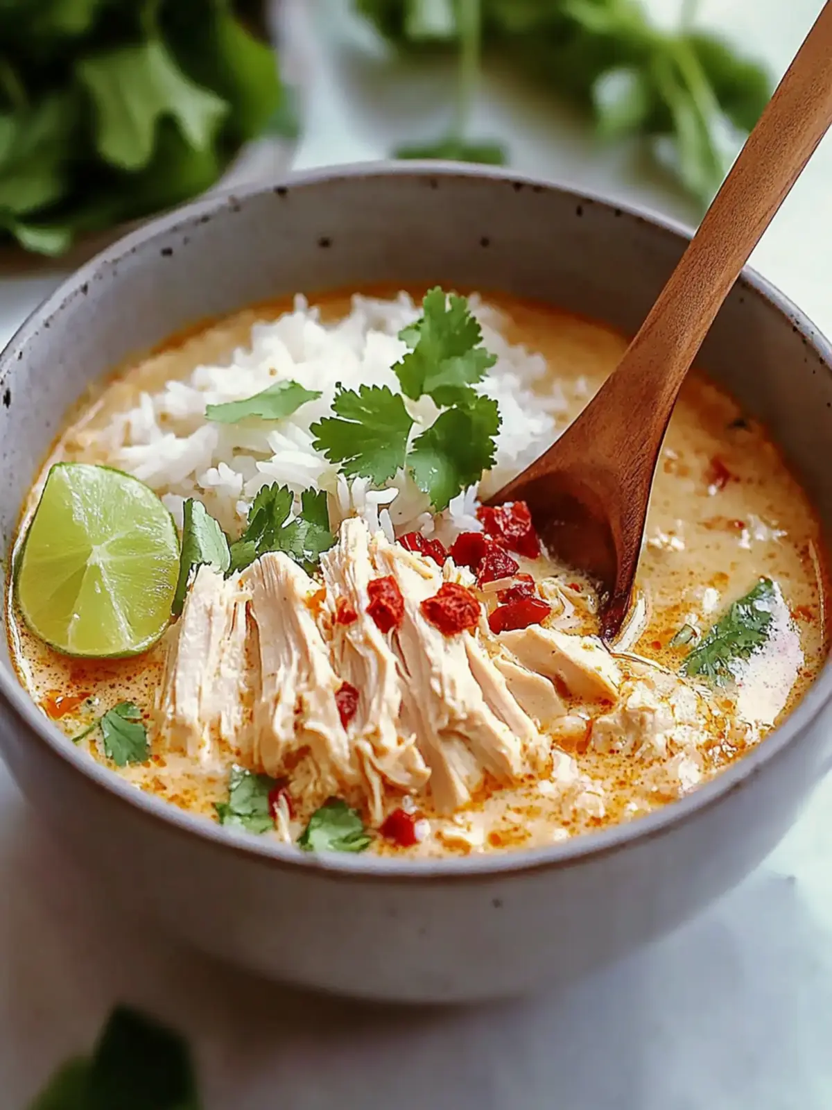 Coconut Chicken Brothy Rice: Comfort in Every Savory Bite 3 Coconut Chicken Brothy Rice