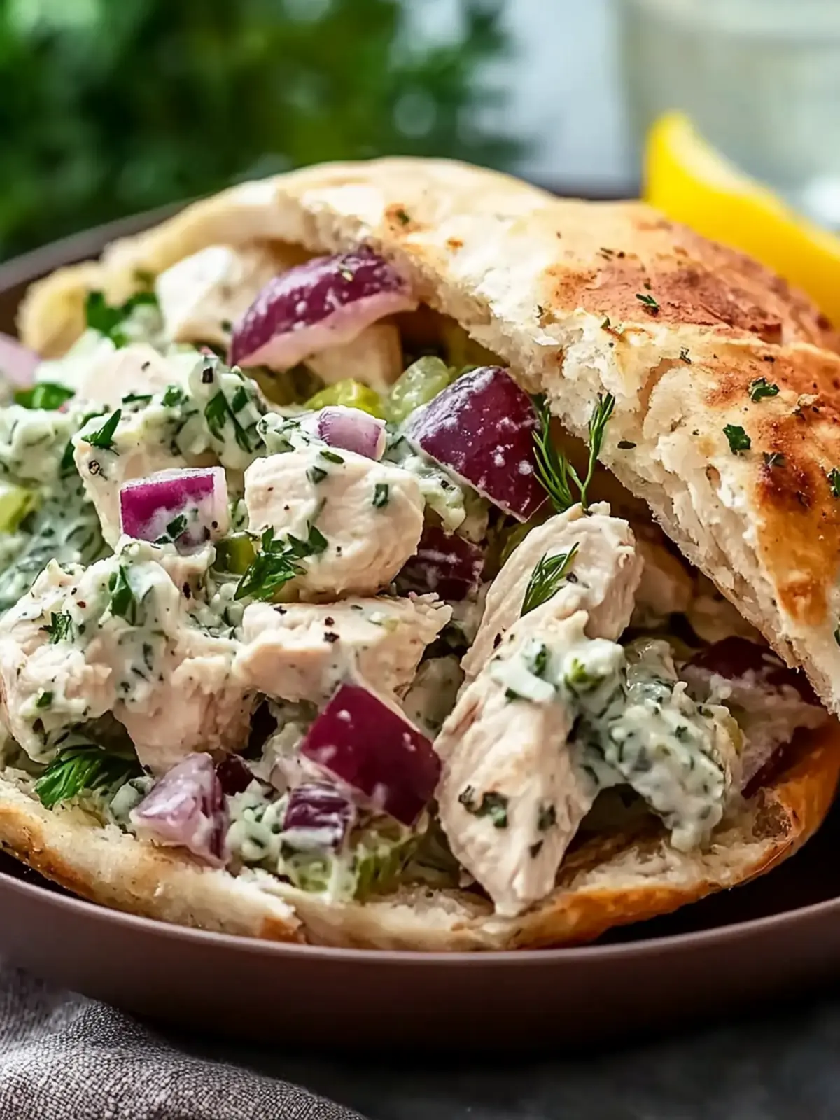 Zesty Tzatziki Chicken Salad for Quick Mediterranean Bliss 3 Tzatziki Chicken Salad