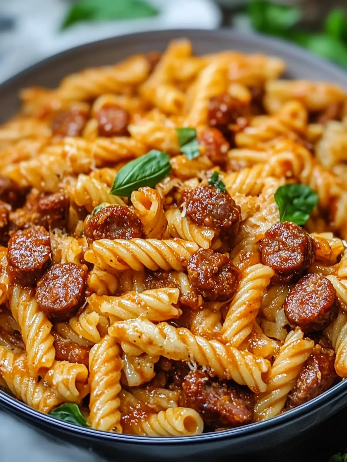 Sticky Bold BBQ Ranch Sausage Pasta for Ultimate Comfort Evenings 2 Sticky Bold BBQ Ranch Sausage Pasta