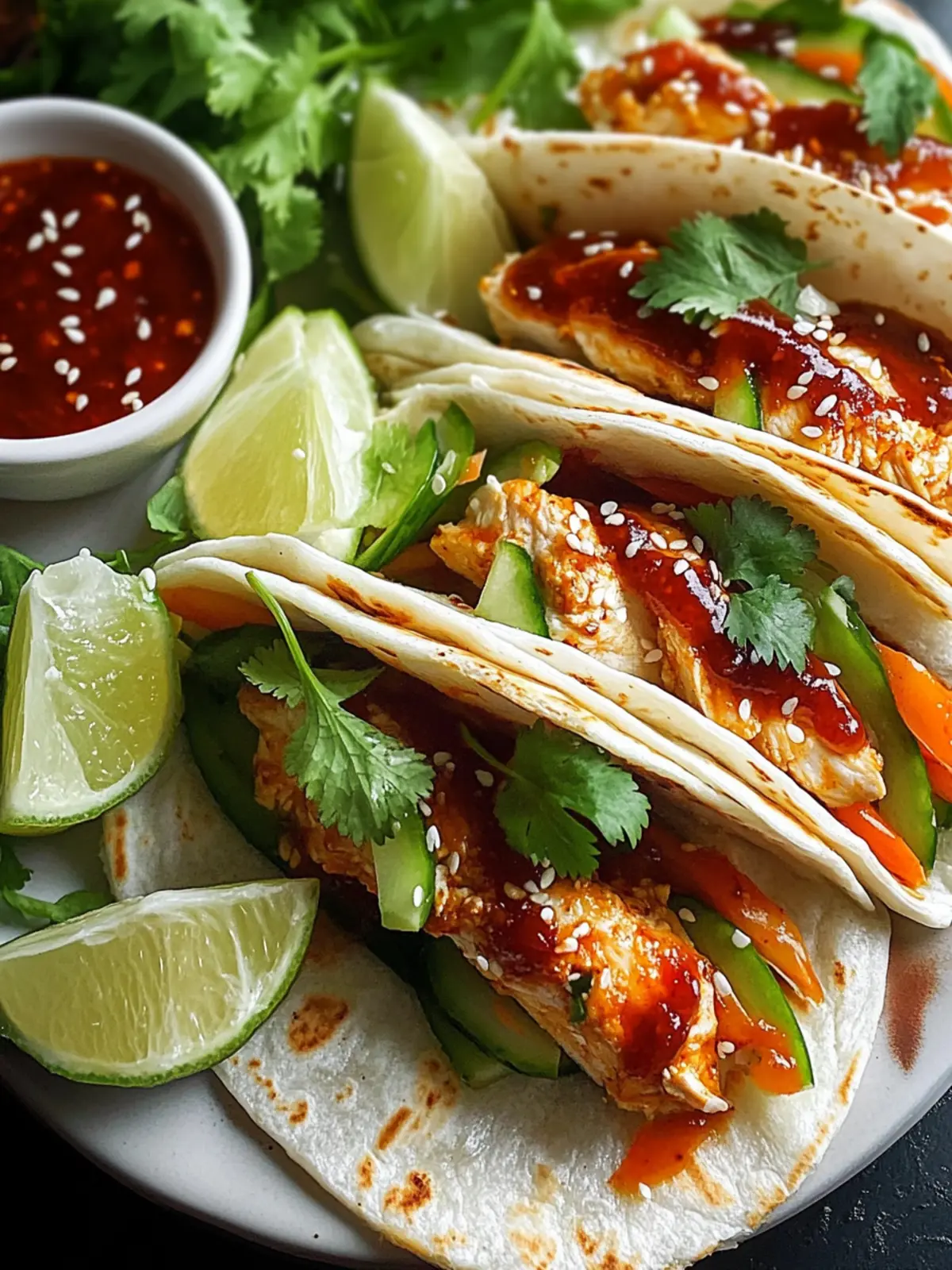 Zesty Sweet Chili Chicken Wraps Bursting with Fresh Flavor 3 Sweet Chili Chicken Wraps