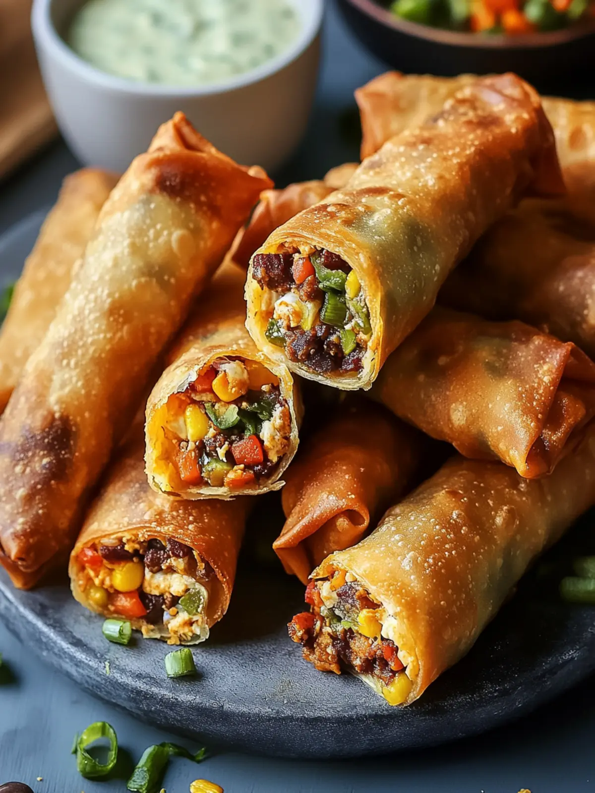 Crispy Copycat Chili's Southwestern Eggrolls Everyone Will Love 3 Copycat Chili's Southwestern Eggrolls