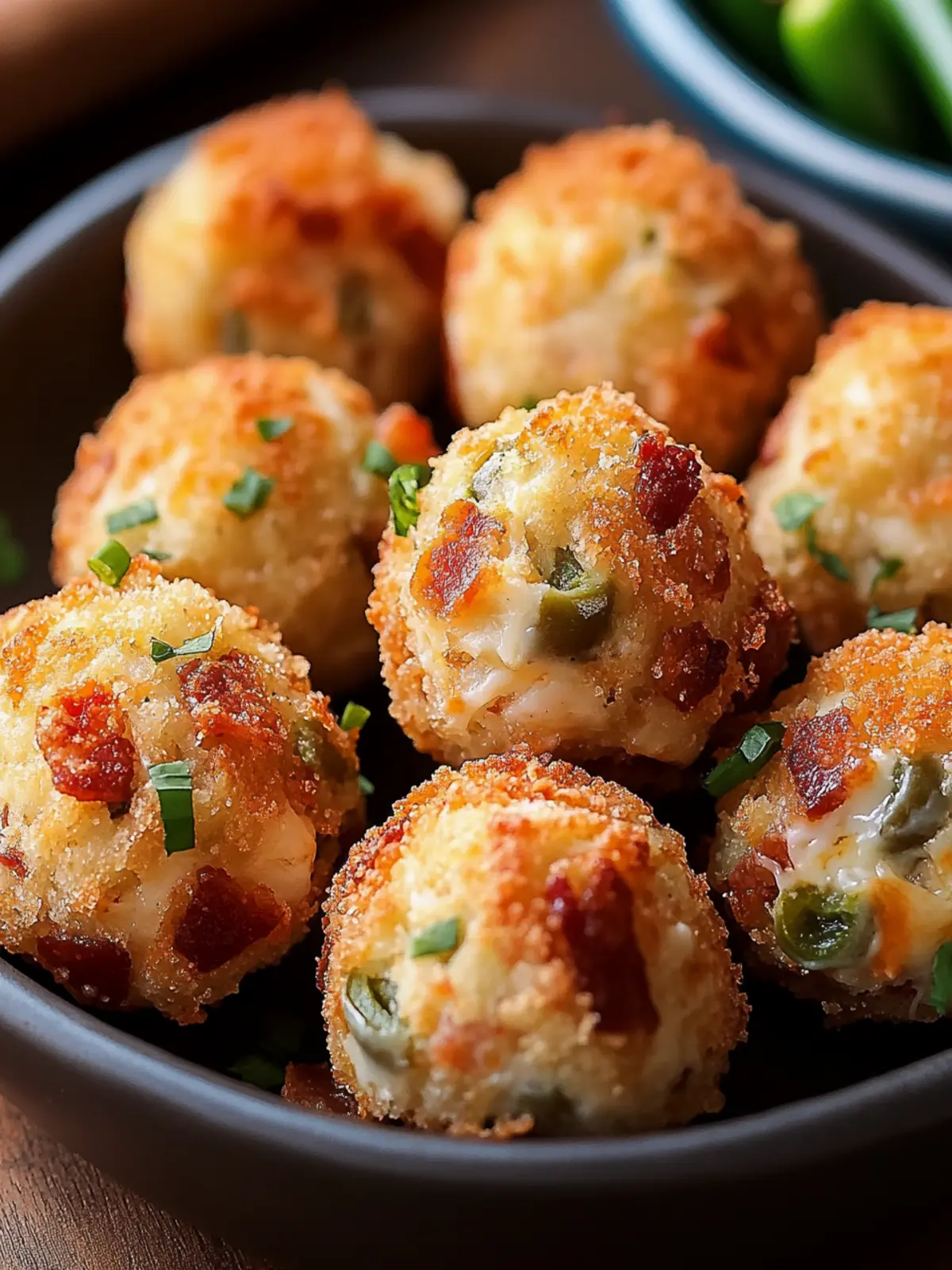 Bacon Jalapeño Popper Cheese Balls
