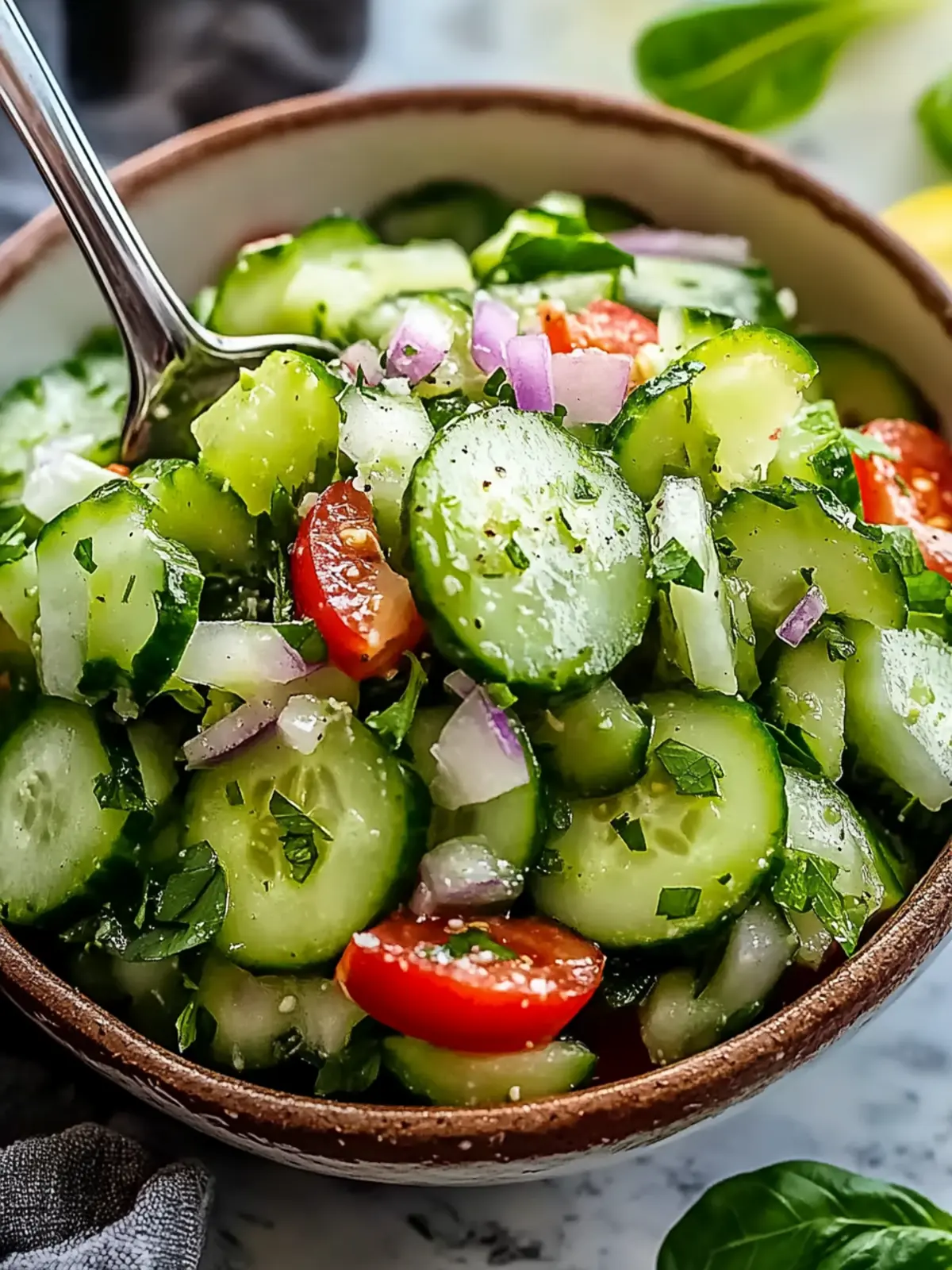 Italian Cucumber Salad: The Refreshing Side You’ll Love 3 Italian Cucumber Salad