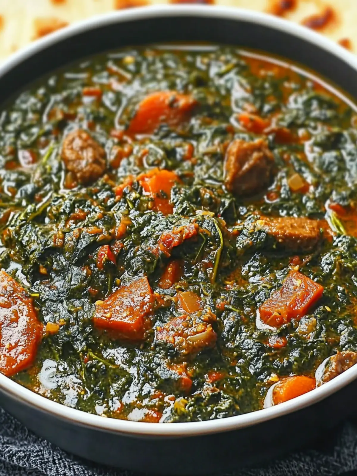 Savory Ghanaian Spinach Stew Recipe for Cozy Family Nights 3 Savory Ghanaian Spinach Stew Recipe