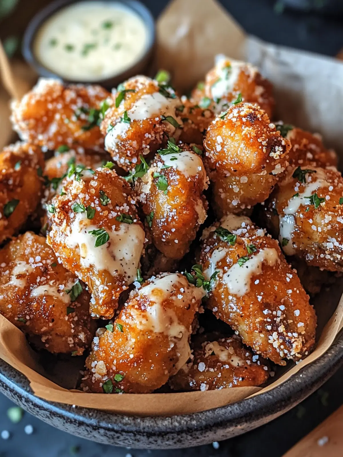 Crispy Baked Garlic Parmesan Boneless Wings You’ll Crave Daily 2 Crispy Baked Garlic Parmesan Boneless Wings