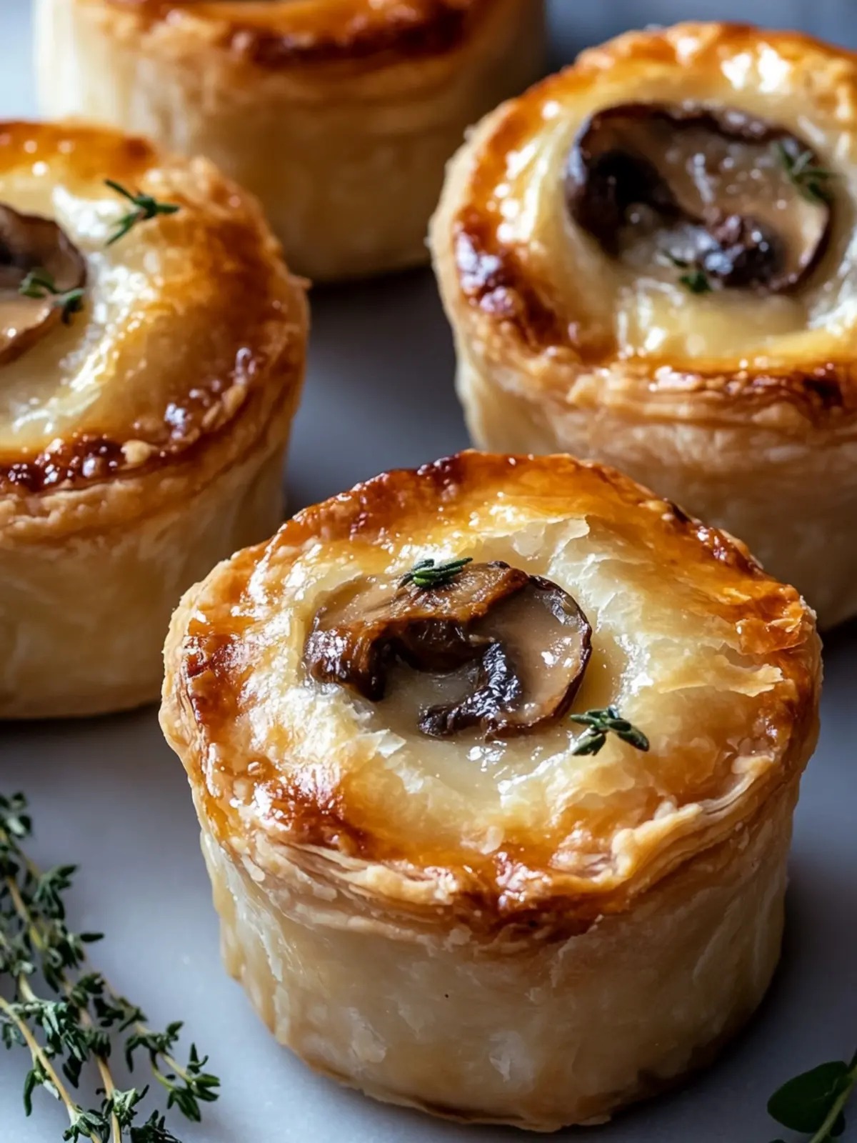 Mini Mushroom & Gruyère Pot Pies for Cozy Nights In 3 Mini Mushroom & Gruyère Pot Pies