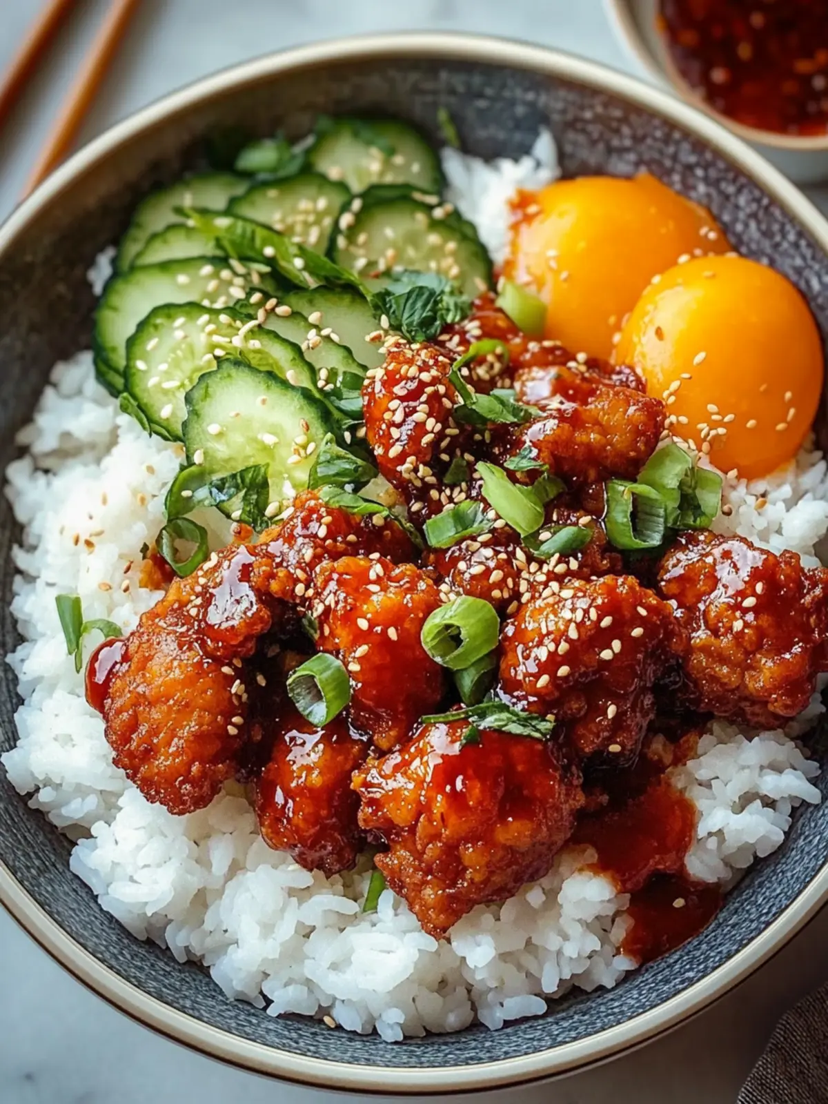 Sticky Korean Fried Chicken and Rice Bowls for Ultimate Flavor 2 Sticky Korean Fried Chicken and Rice Bowls