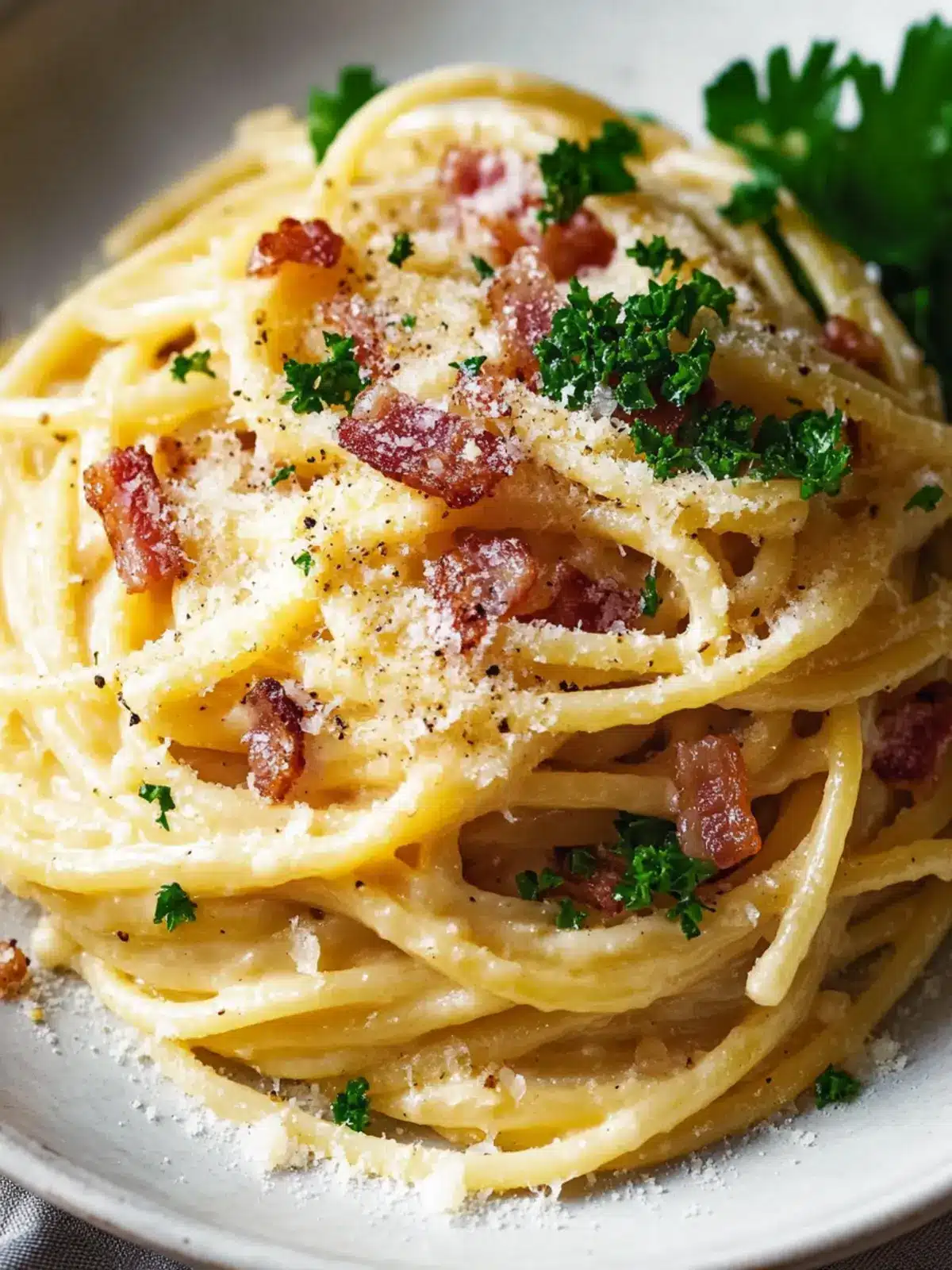 Creamy Bacon Carbonara Pasta: Your New Favorite Comfort Dish 4 Creamy Bacon Carbonara Pasta