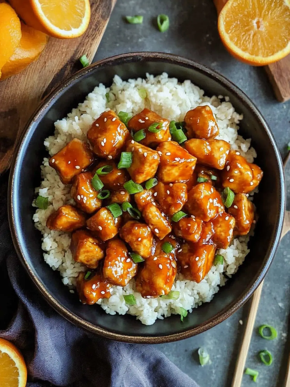 Vegan Orange Chicken: Wow Your Taste Buds with Tofu Delight 4 Vegan Orange Chicken (Tofu)