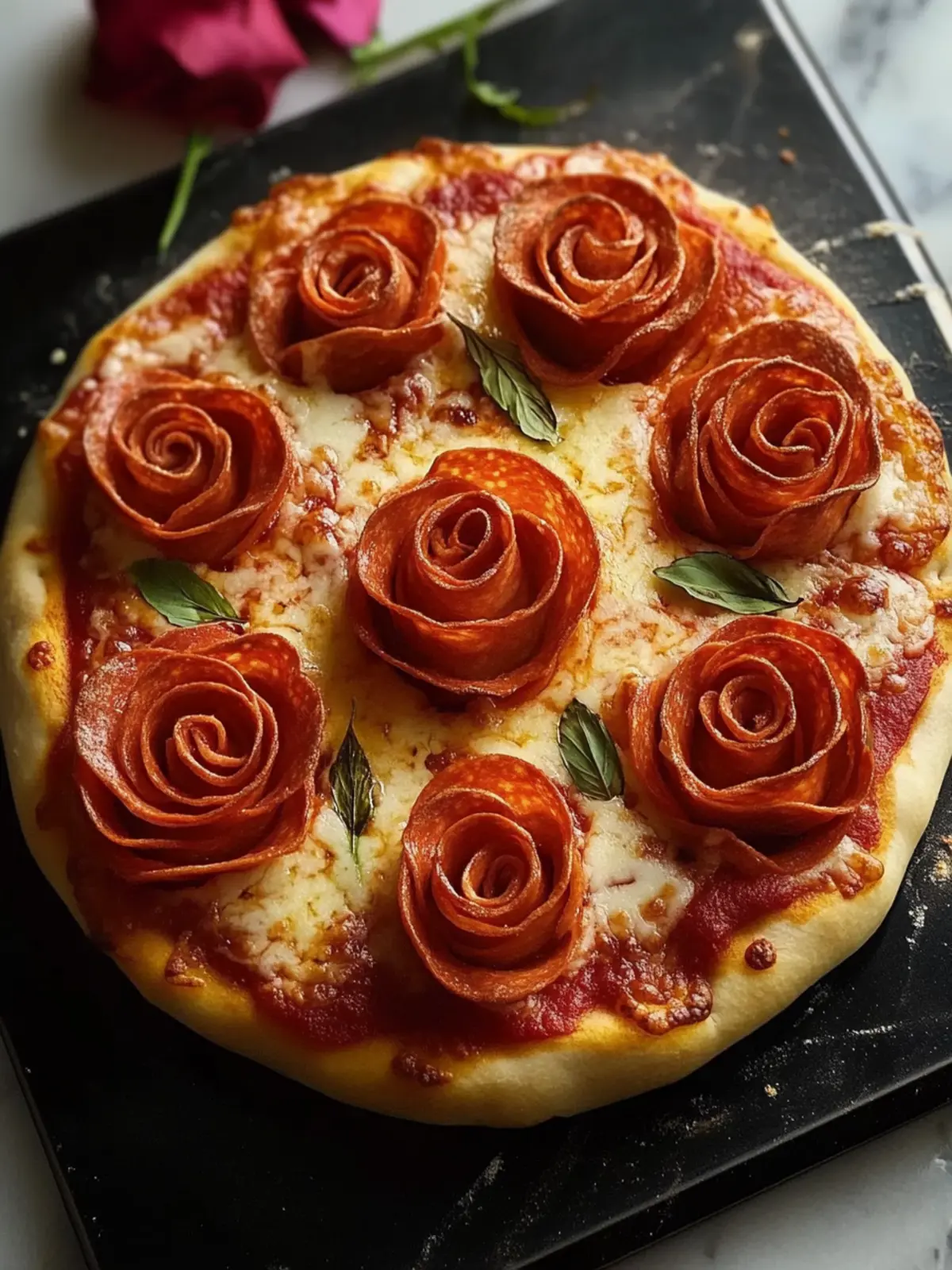 Pizza Roses for Valentine’s Day: Love in Every Bite 3 Pizza Roses for Valentine’s Day
