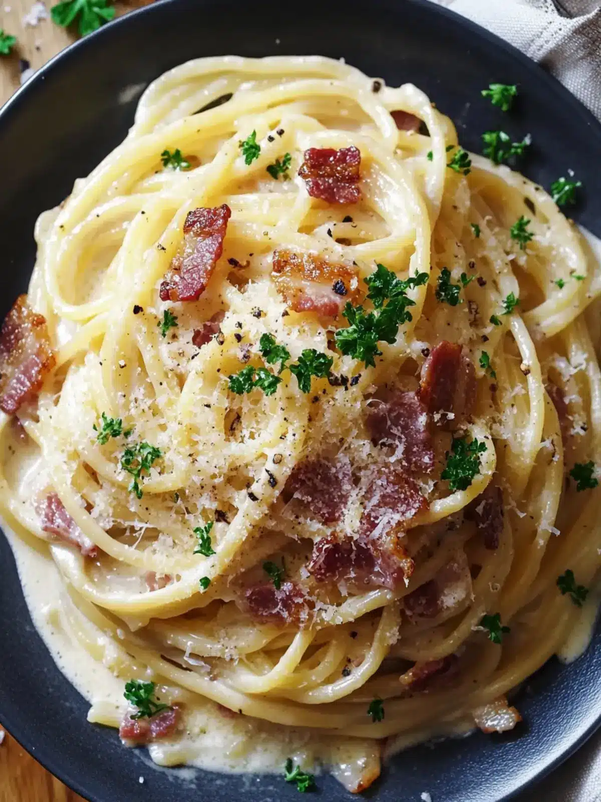 Creamy Bacon Carbonara Pasta: Your New Favorite Comfort Dish 3 Creamy Bacon Carbonara Pasta