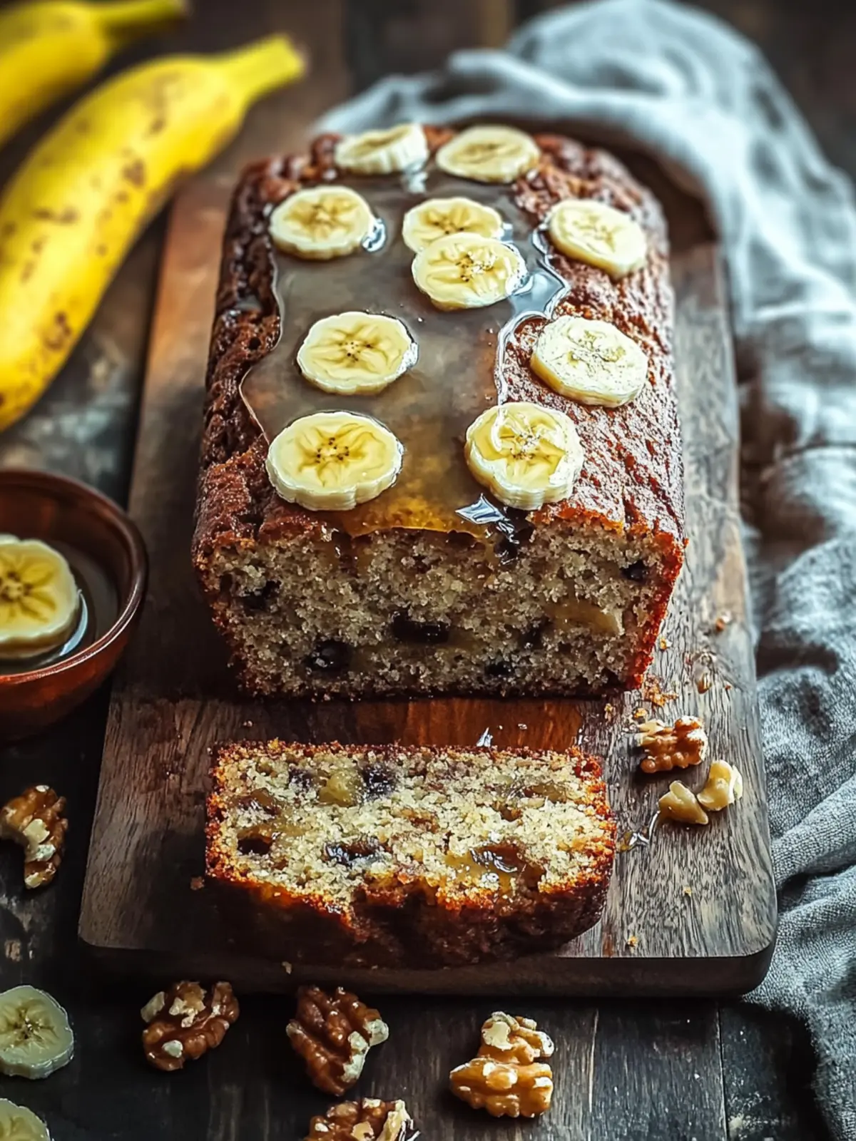 Irresistible Banana Bread with Maple Syrup for Cozy Mornings 4 Banana Bread with Maple Syrup