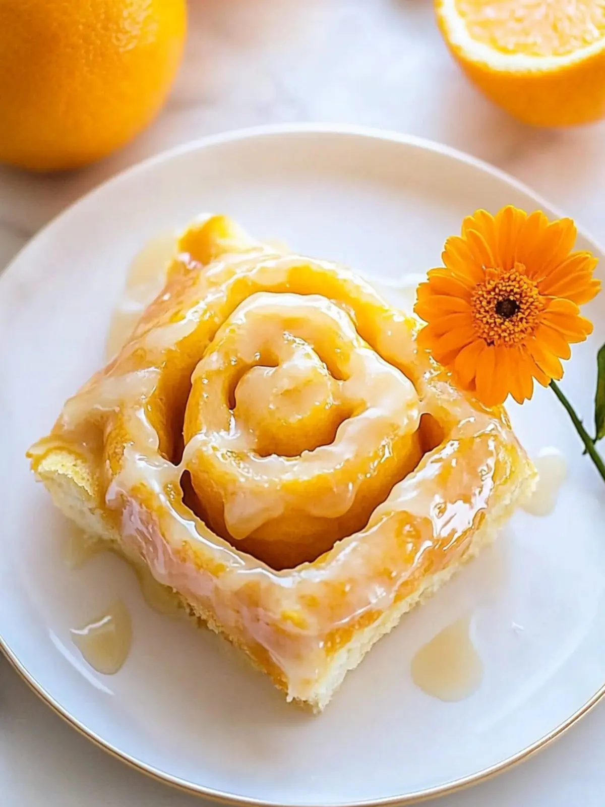 Homemade Glazed Orange Rolls That Elevate Breakfast Bliss 3 Homemade Glazed Orange Rolls