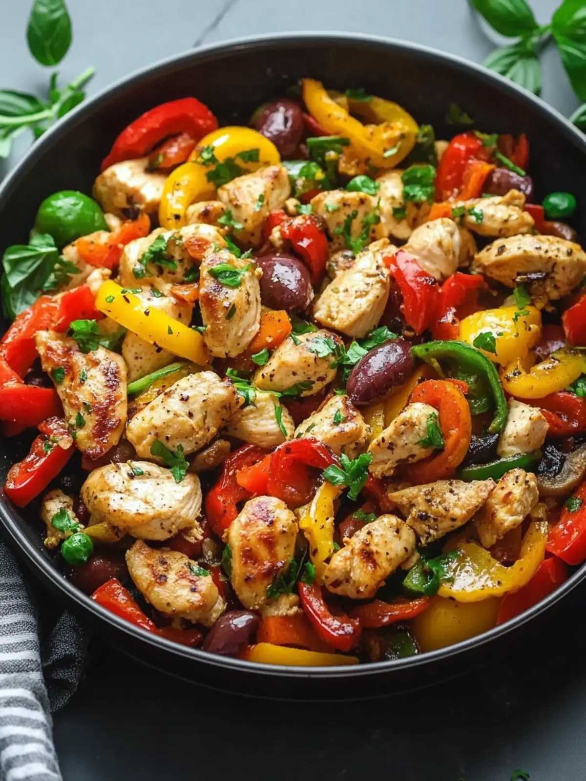 Mediterranean Chicken Stir Fry Recipe: Quick, Healthy Delight 2 Mediterranean Chicken Stir Fry Recipe