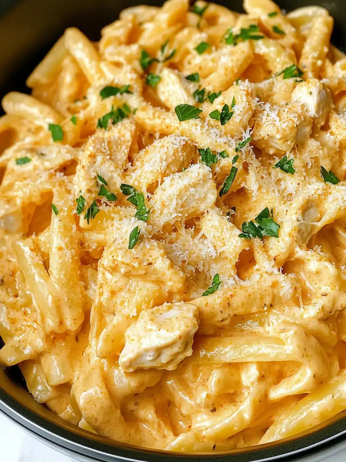 Irresistible Buffalo Chicken Alfredo Pasta in 30 Minutes 5 Buffalo Chicken Alfredo Pasta