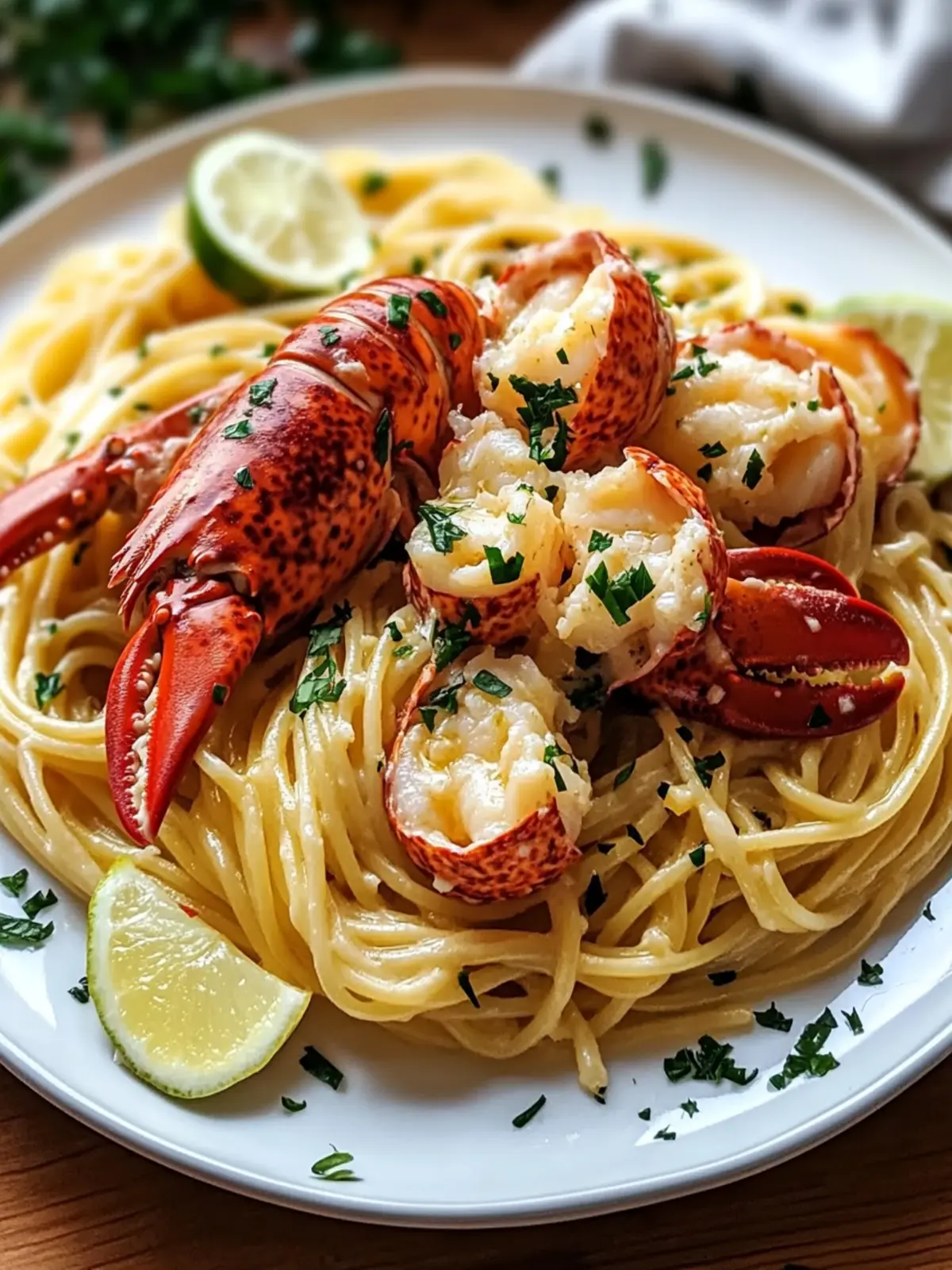 Indulge in Buttered Lobster Pasta: A Creamy Culinary Escape 3 Buttered Lobster Pasta