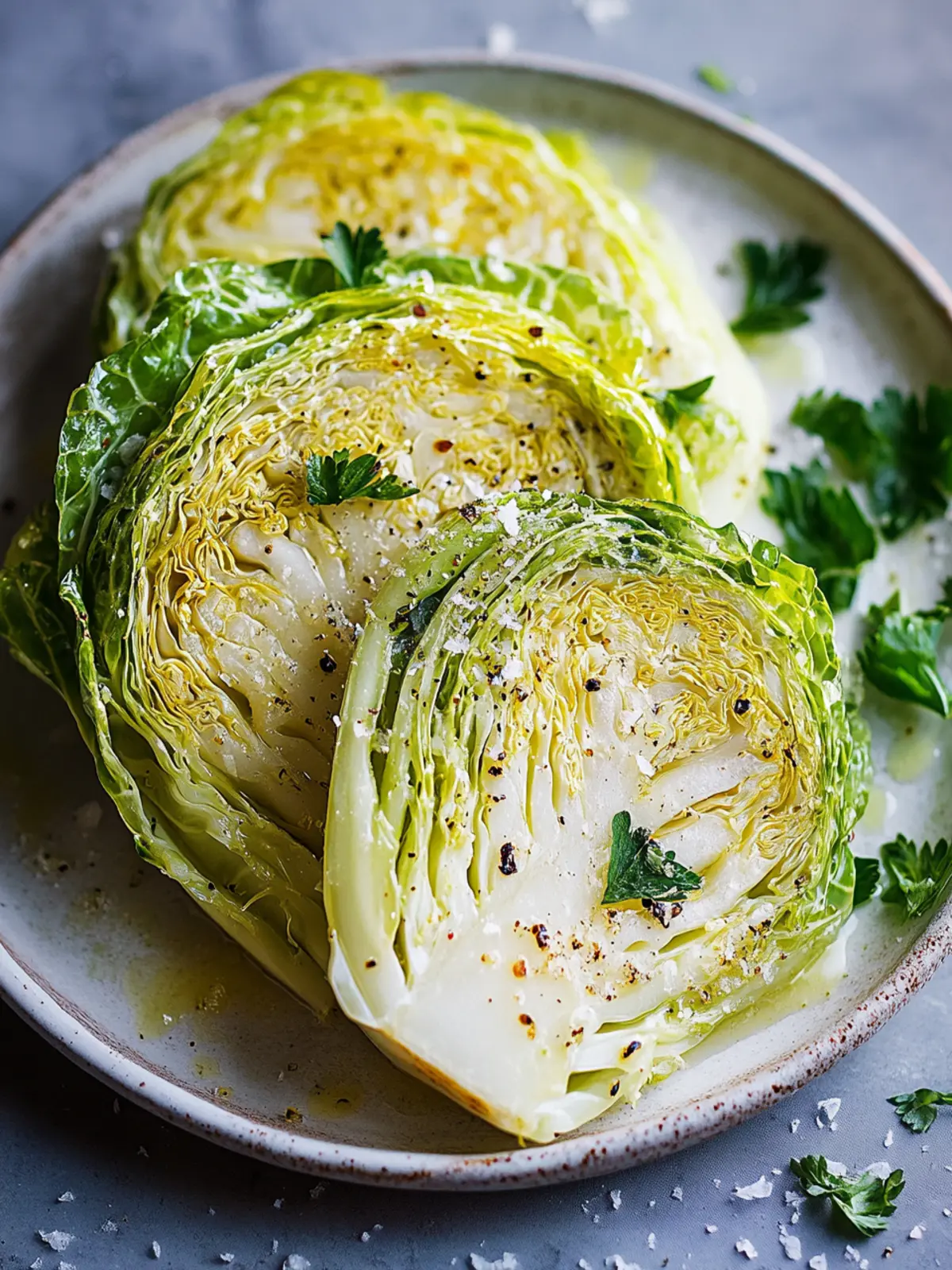 Melted Cabbage with Garlic Parmesan: A Cozy Side Delight 2 Melted Cabbage