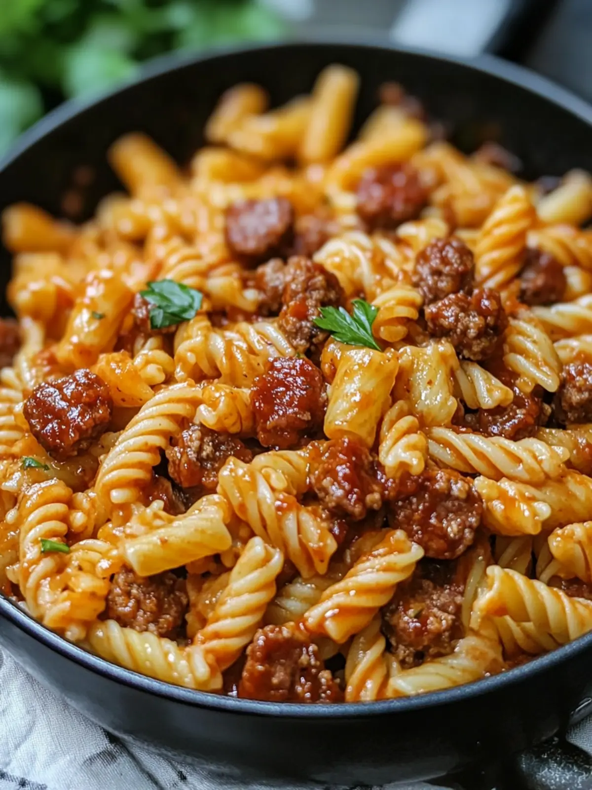 Sticky Bold BBQ Ranch Sausage Pasta for Ultimate Comfort Evenings 4 Sticky Bold BBQ Ranch Sausage Pasta