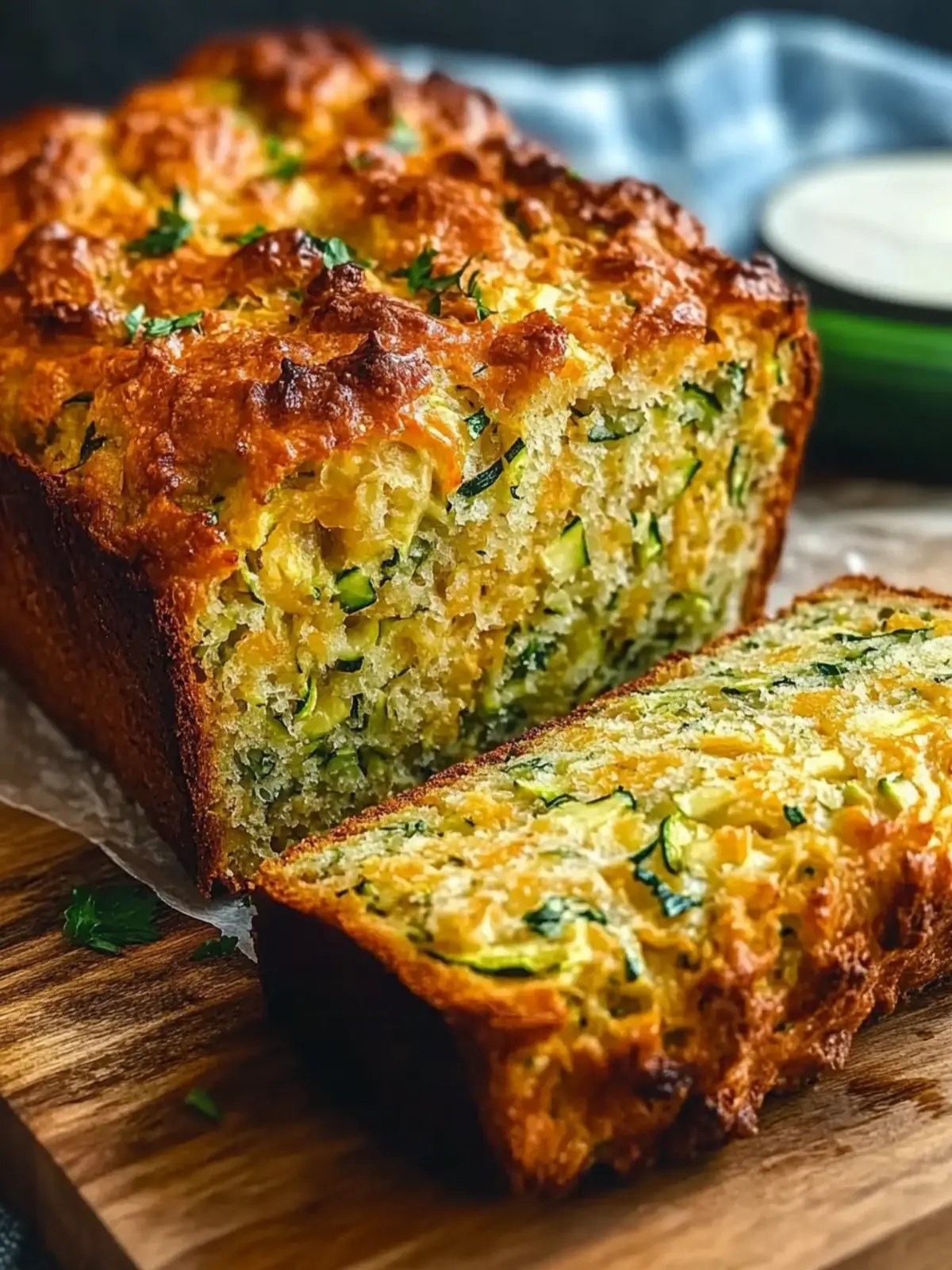 Cheddar Zucchini Vegetable Bread: Moist and Cheesy Joy 4 Cheddar Zucchini Vegetable Bread