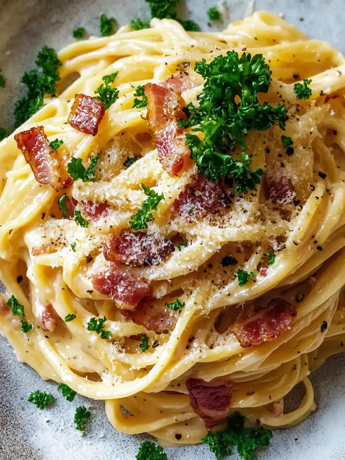 Creamy Bacon Carbonara Pasta: Your New Favorite Comfort Dish 2 Creamy Bacon Carbonara Pasta