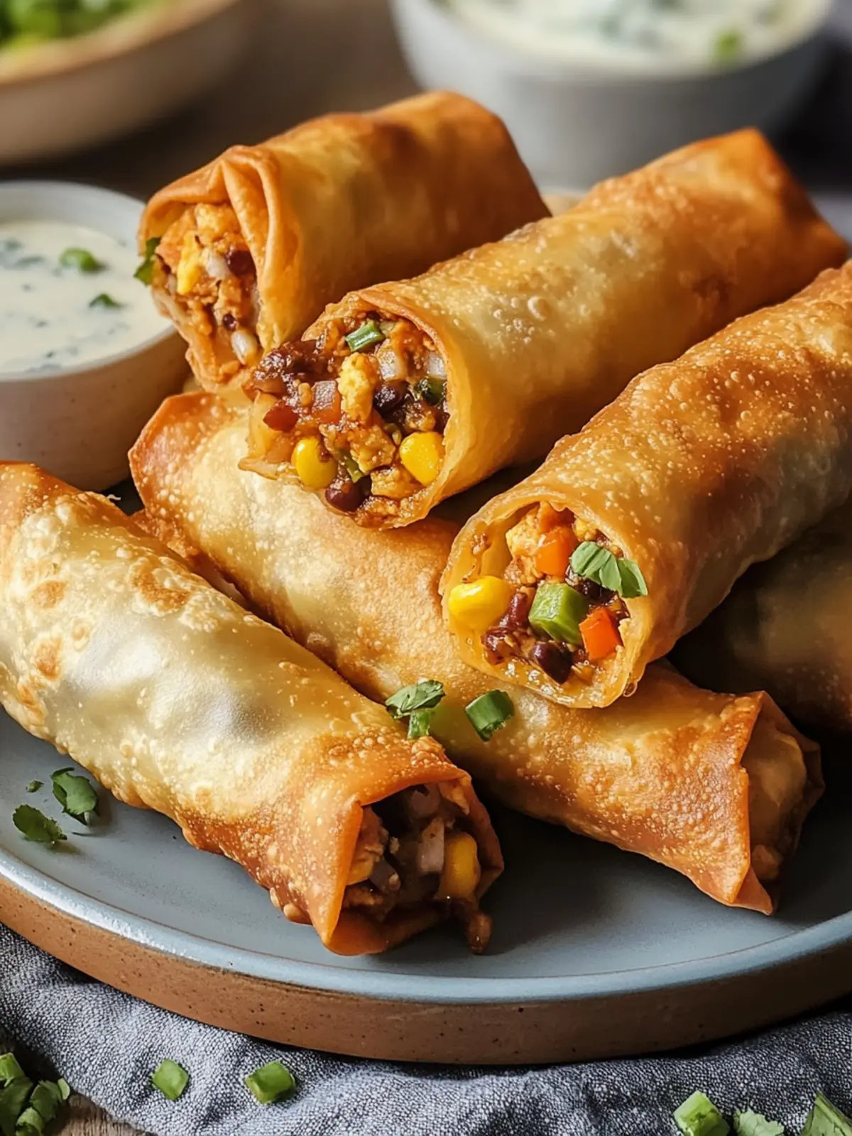 Crispy Copycat Chili's Southwestern Eggrolls Everyone Will Love 2 Copycat Chili's Southwestern Eggrolls