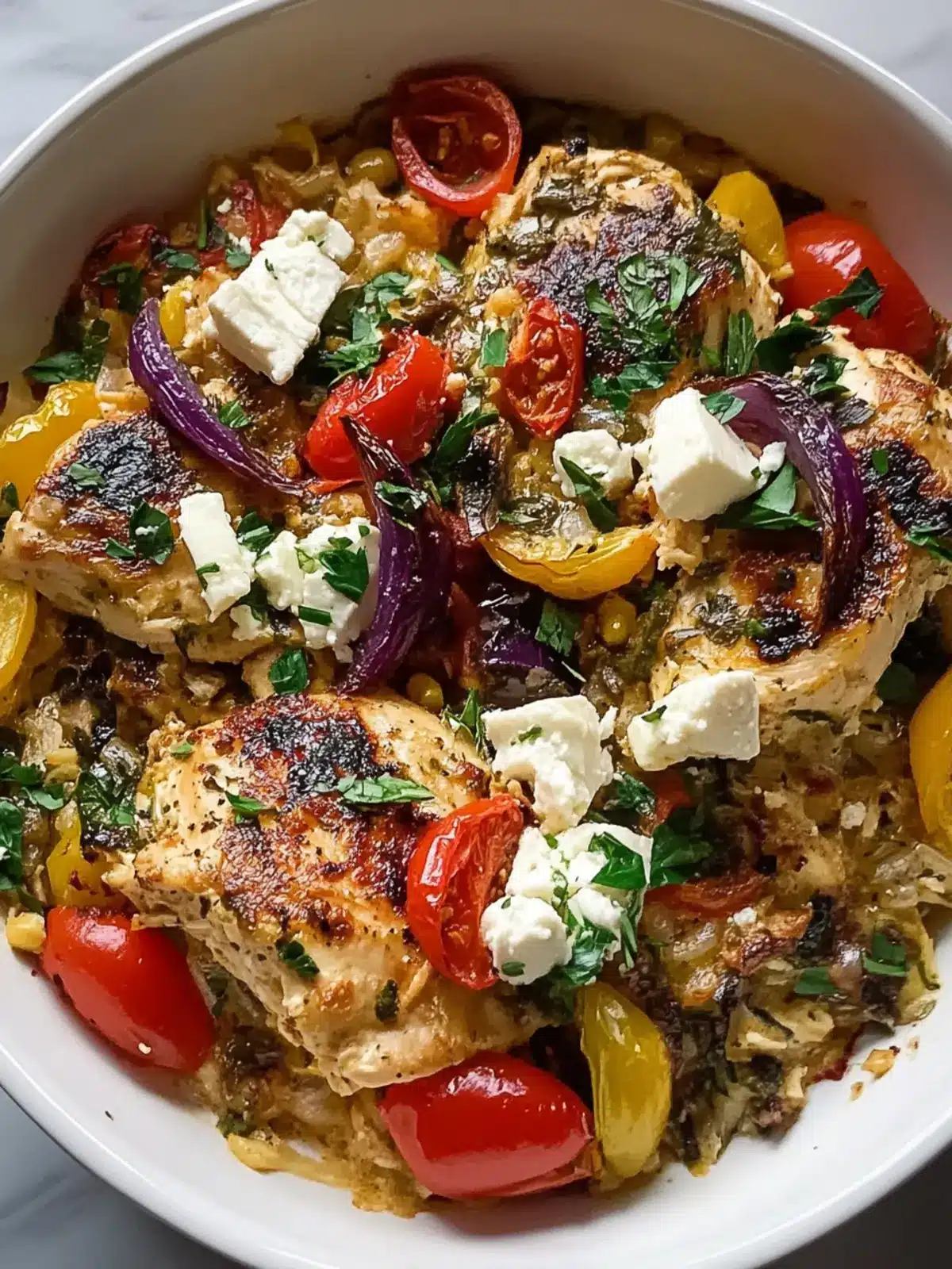 Delicious Greek Chicken Casserole for Cozy Family Dinners 2 Greek Chicken Casserole