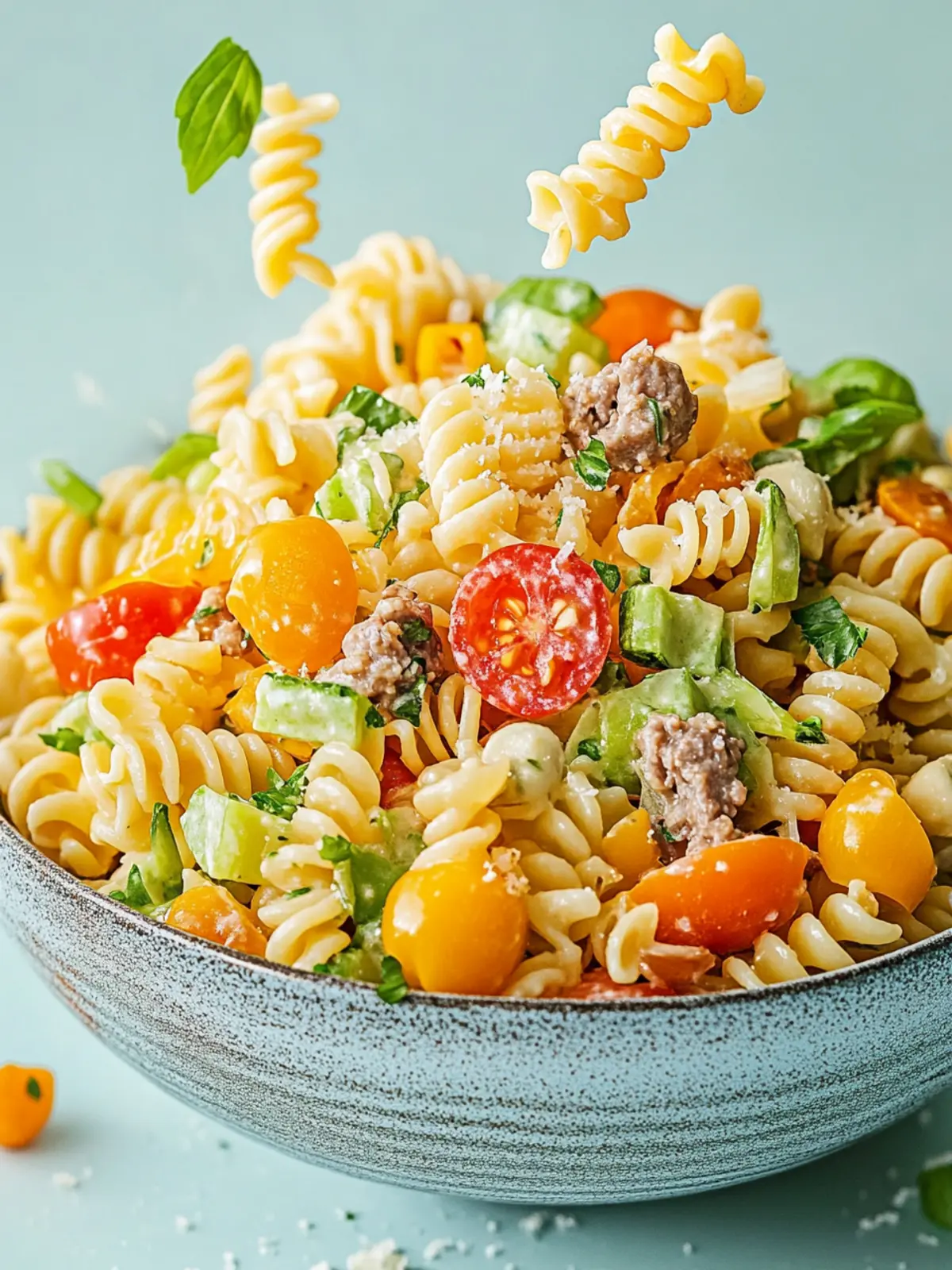Big Mac Pasta Salad