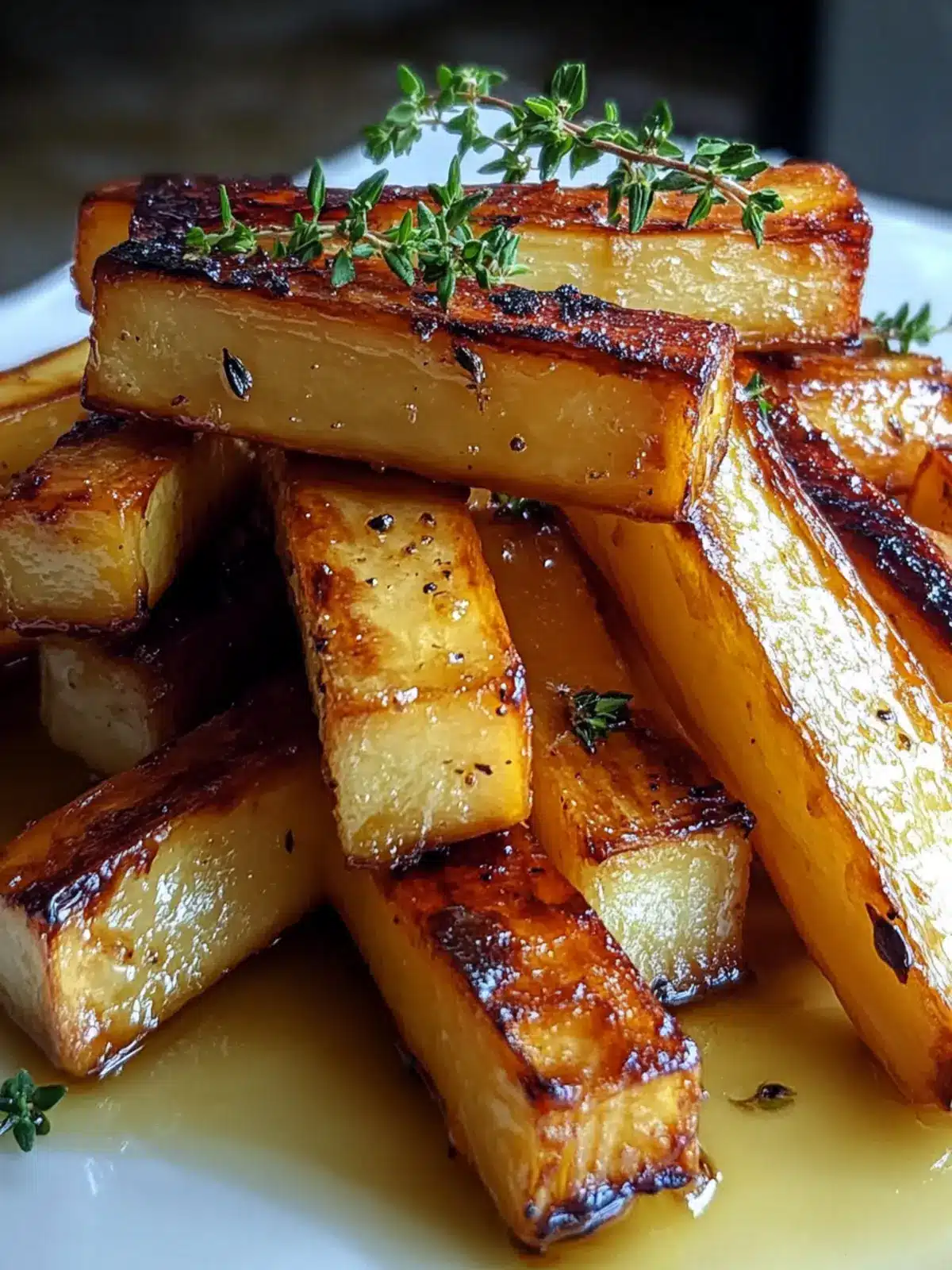 Maple Roasted Parsnips with Thyme for Cozy Comfort Nights 4 Maple Roasted Parsnips with Thyme