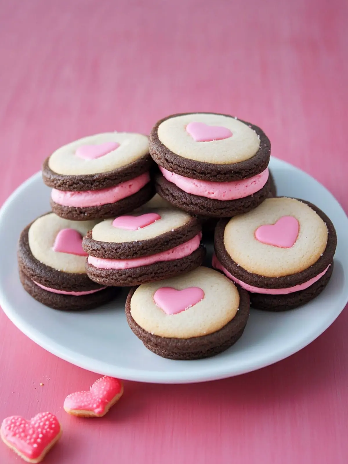 Heavenly Valentine Sandwich Cookies to Wow Your Loved Ones 4 Valentine Sandwich Cookies