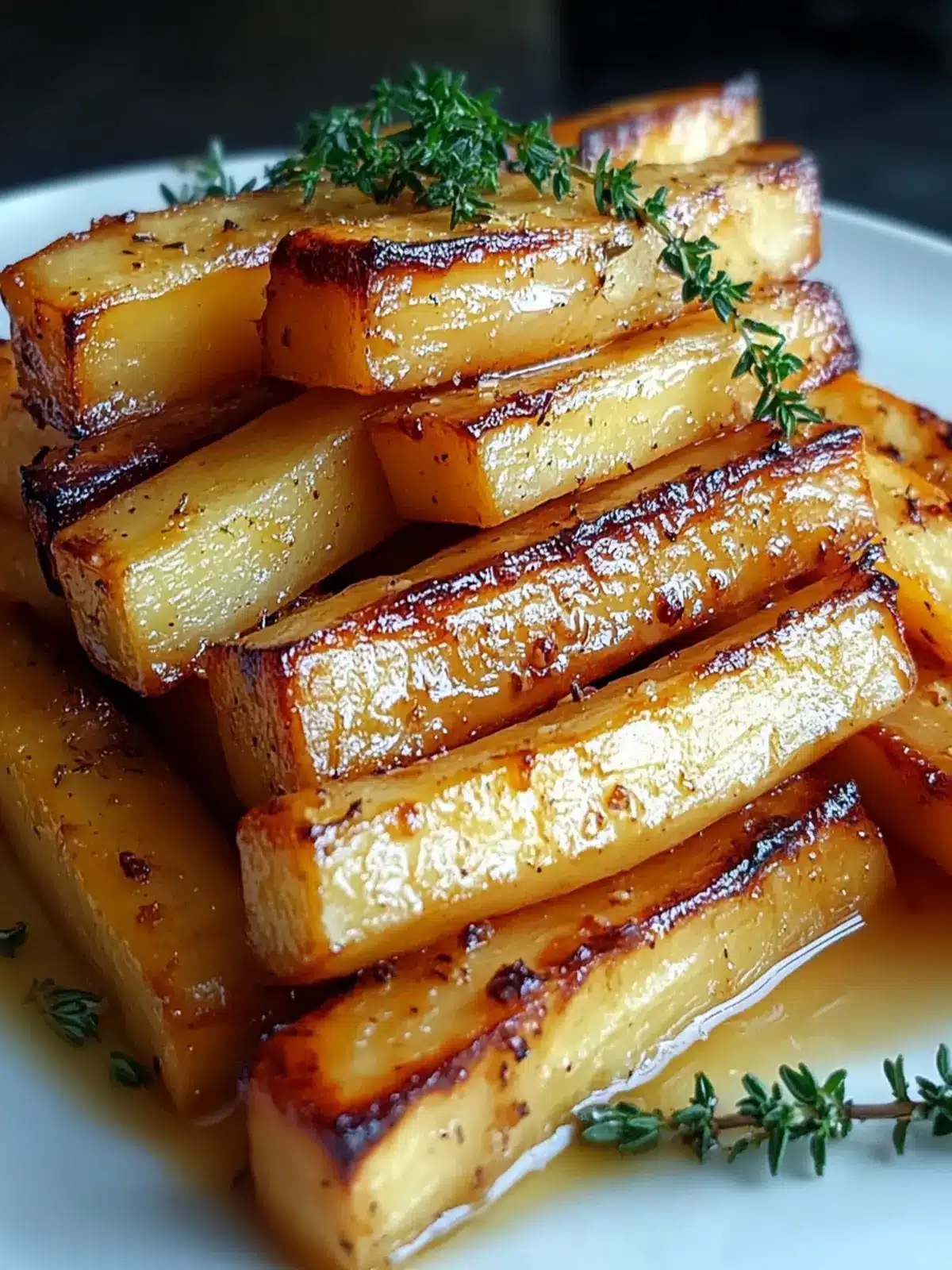 Maple Roasted Parsnips with Thyme for Cozy Comfort Nights 5 Maple Roasted Parsnips with Thyme