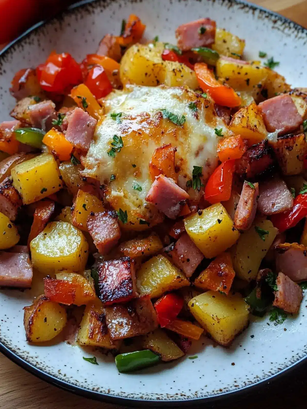 Quick and Delicious Ham and Potato Hash with Peppers Recipe 3 Ham and Potato Hash with Peppers