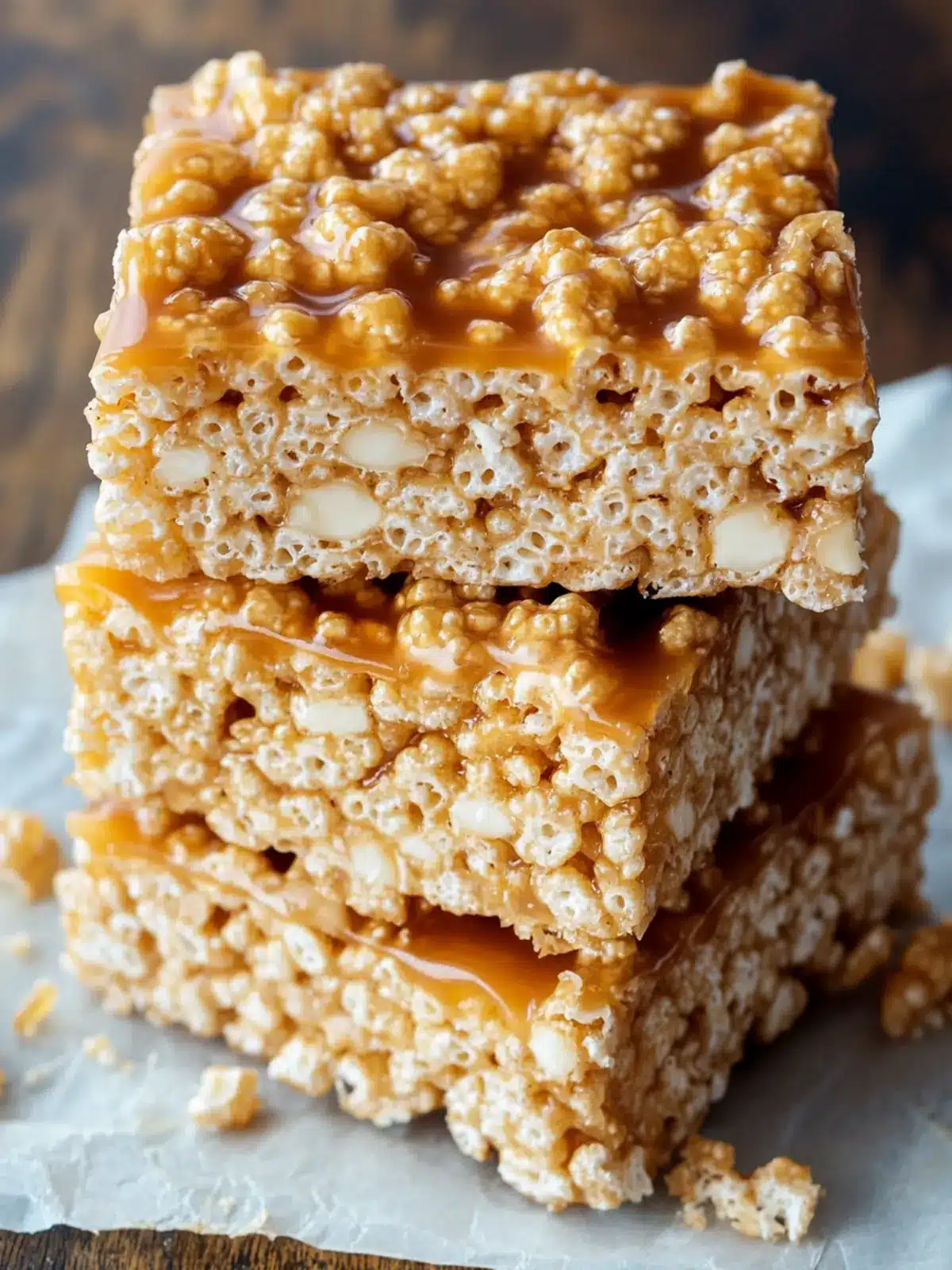 Brown Butter Dulce de Leche Rice Krispie Treats to Wow Friends 5 Brown Butter Dulce de Leche Rice Krispie Treats