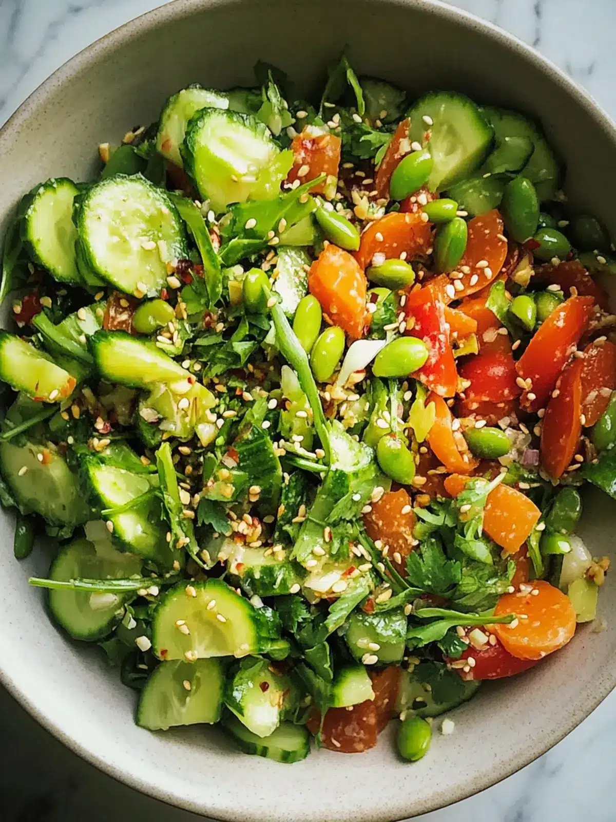 High-Protein Salad with Asian Dressing for Delicious Meal Prep 3 Salad with Asian Dressing (High Protein)