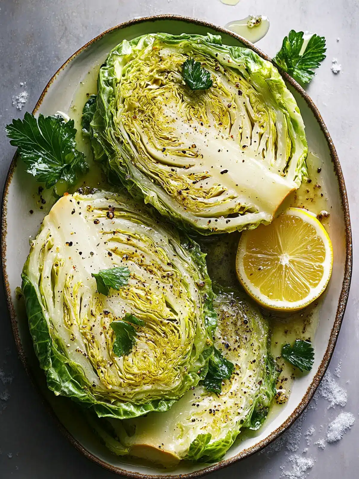 Melted Cabbage with Garlic Parmesan: A Cozy Side Delight 5 Melted Cabbage