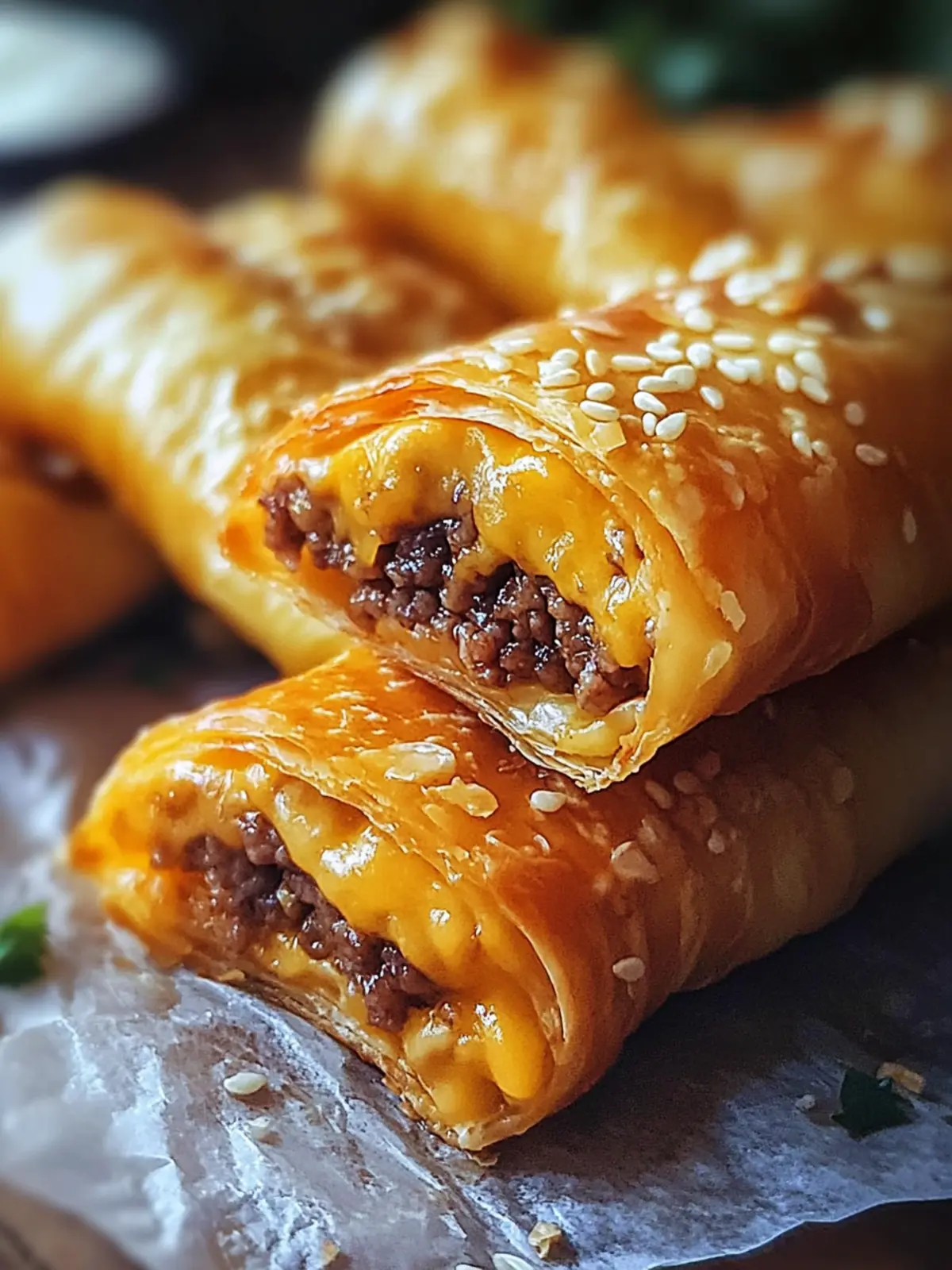 Cheeseburger Twists: Quick, Crispy Delight Everyone Will Love 4 Cheeseburger Twists